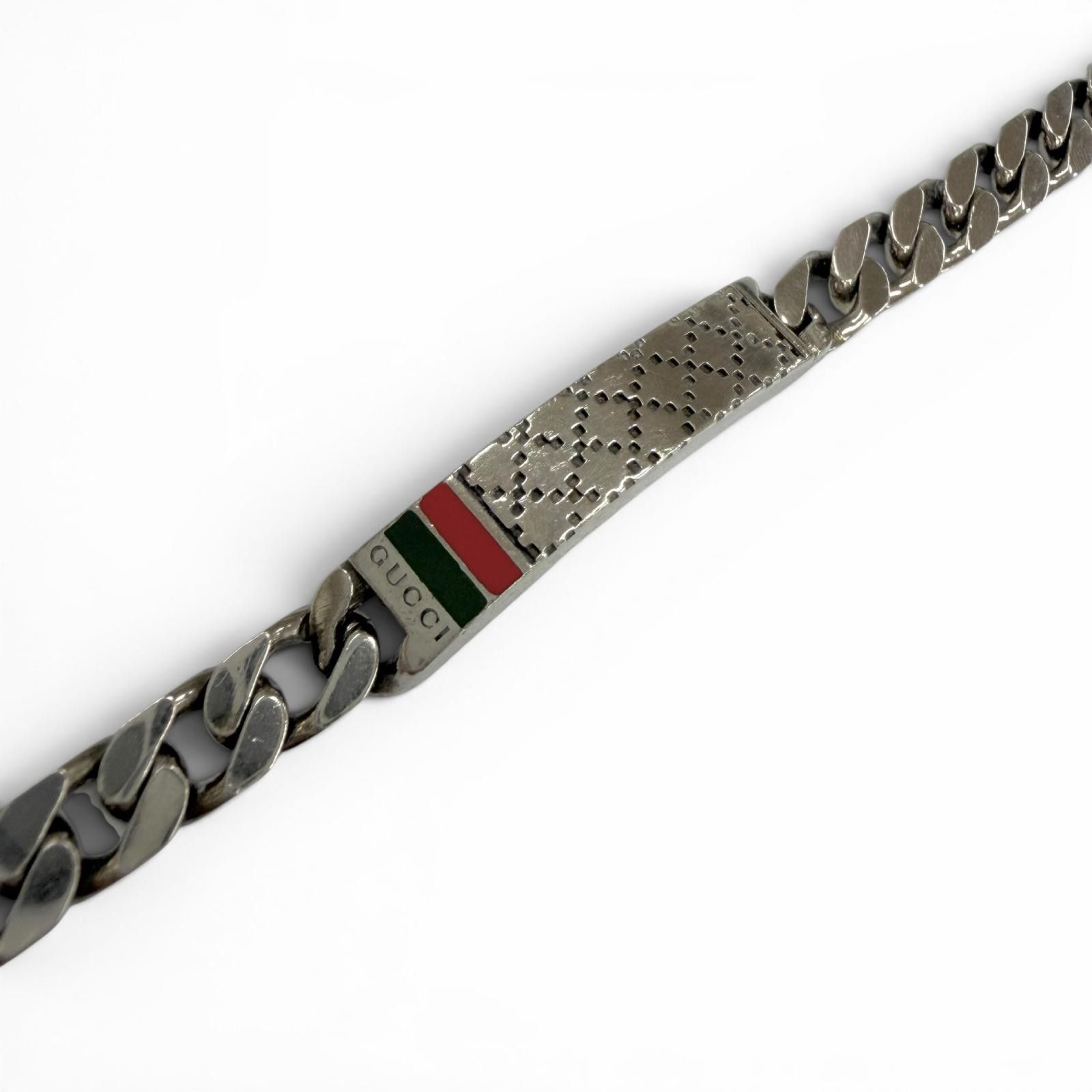 Gucci Gucci Gucci Diamante Web Stripe AG925 Bracelet Precious Metal Bracelet DUTY FREE for USA Size ONE SIZE - 3 Thumbnail