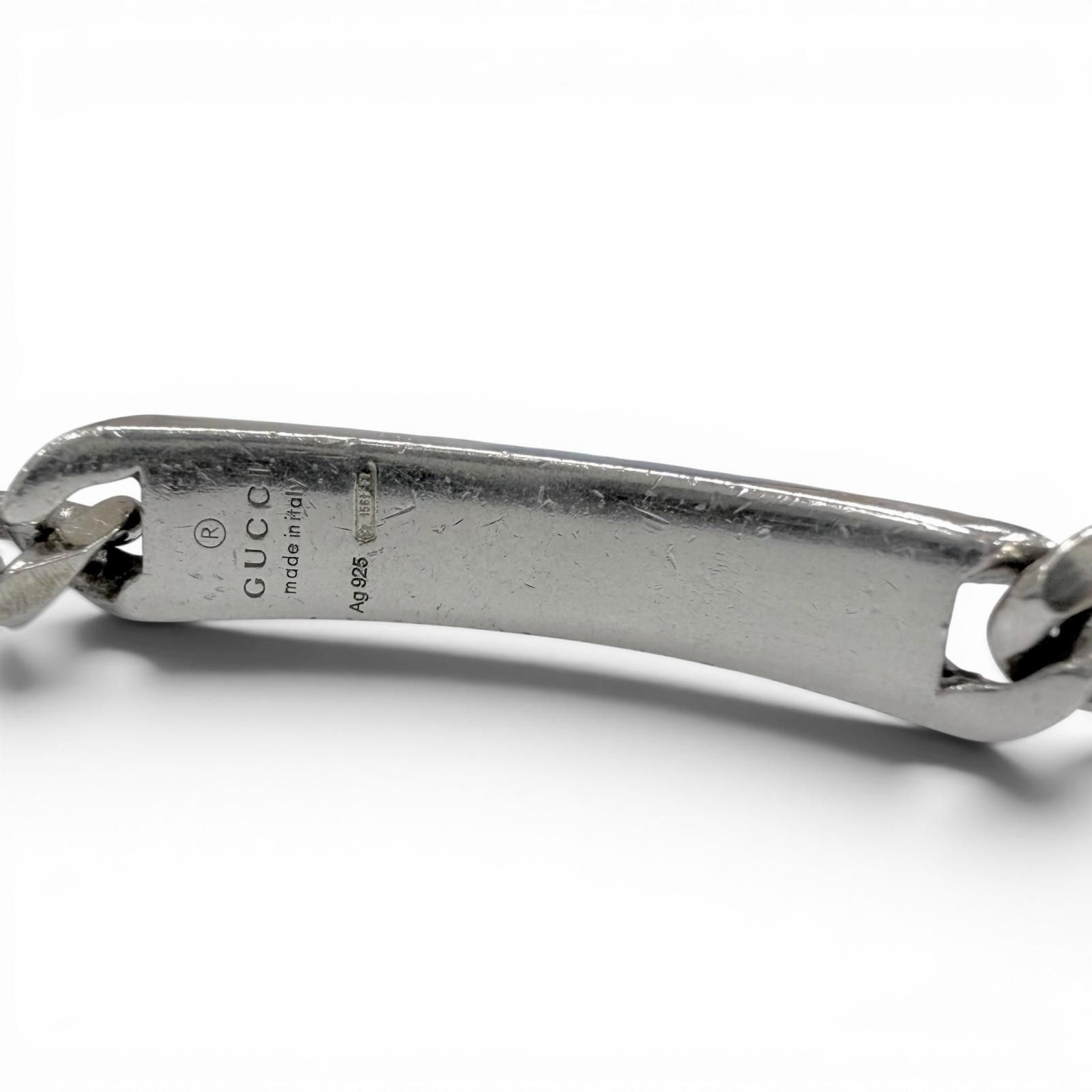 Gucci Gucci Gucci Diamante Web Stripe AG925 Bracelet Precious Metal Bracelet DUTY FREE for USA Size ONE SIZE - 5 Thumbnail