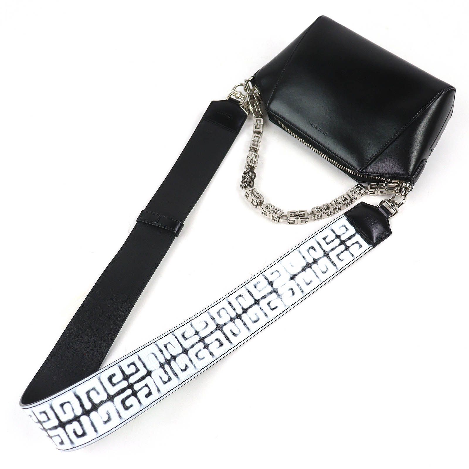 Givenchy Givenchy Givenchy Antigona XS 4G Print Graffiti Leather Shoulder Bag Leather Shoulder Bag BB50LXB1AB DUTY FREE for USA Size ONE SIZE - 3 Thumbnail