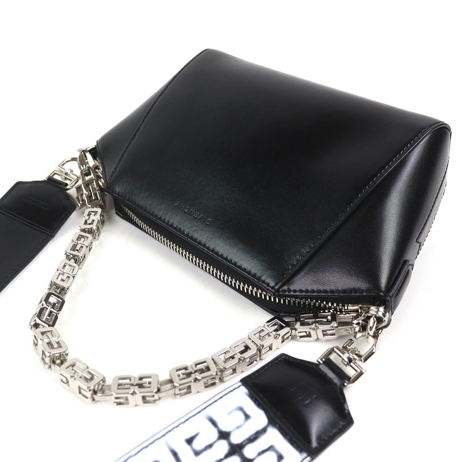 Givenchy Givenchy Givenchy Antigona XS 4G Print Graffiti Leather Shoulder Bag Leather Shoulder Bag BB50LXB1AB DUTY FREE for USA Size ONE SIZE - 4 Thumbnail