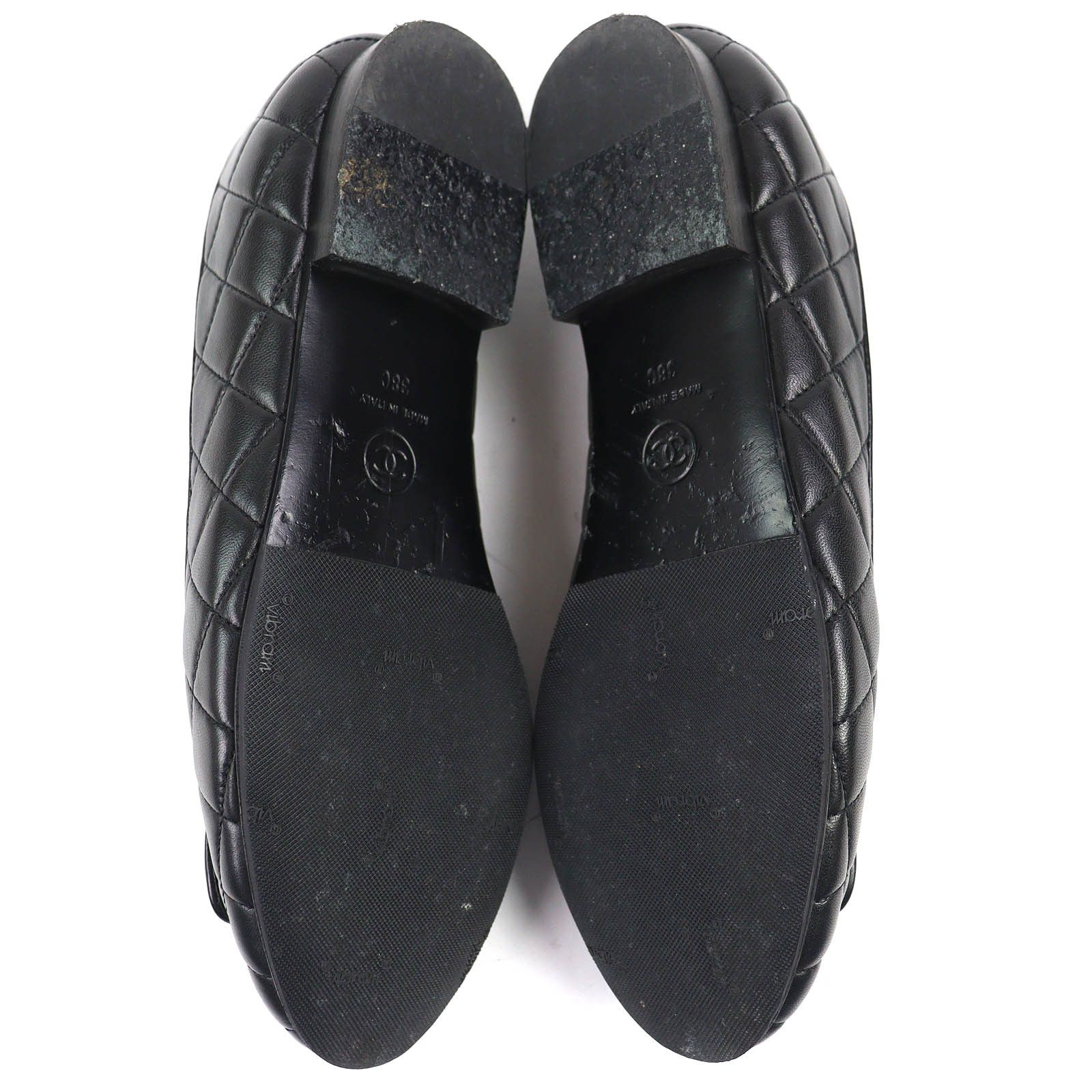 Chanel Chanel Chanel Matelass Leather Ballerina Flats Leather Shoes G45047 DUTY FREE for USA Size ONE SIZE - 8 Thumbnail