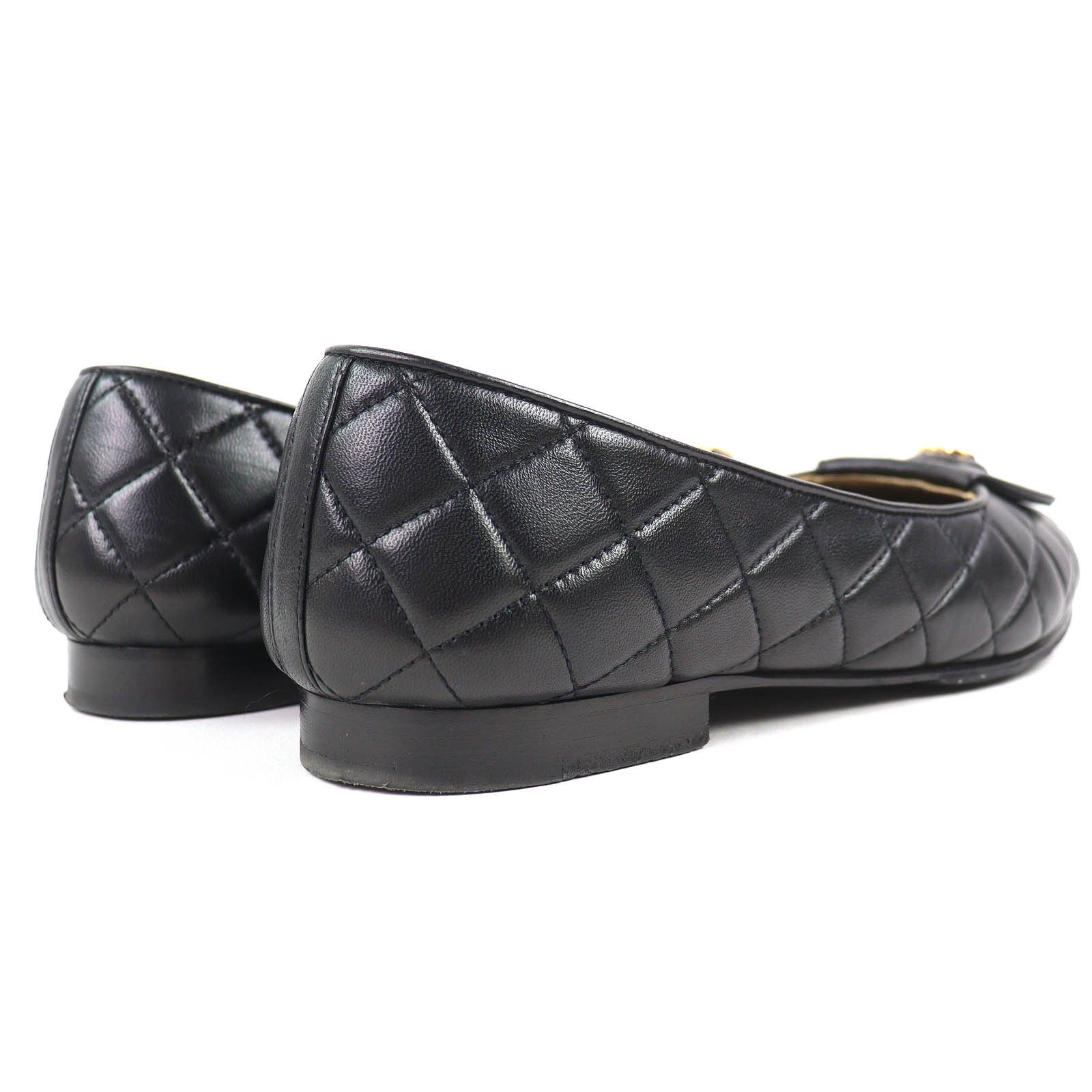 Chanel Chanel Chanel Matelass Leather Ballerina Flats Leather Shoes G45047 DUTY FREE for USA Size ONE SIZE - 7 Thumbnail