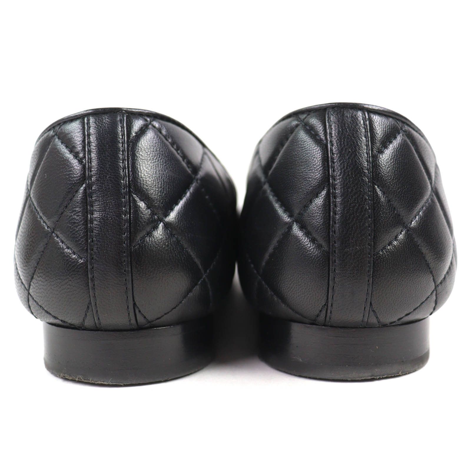 Chanel Chanel Chanel Matelass Leather Ballerina Flats Leather Shoes G45047 DUTY FREE for USA Size ONE SIZE - 5 Thumbnail