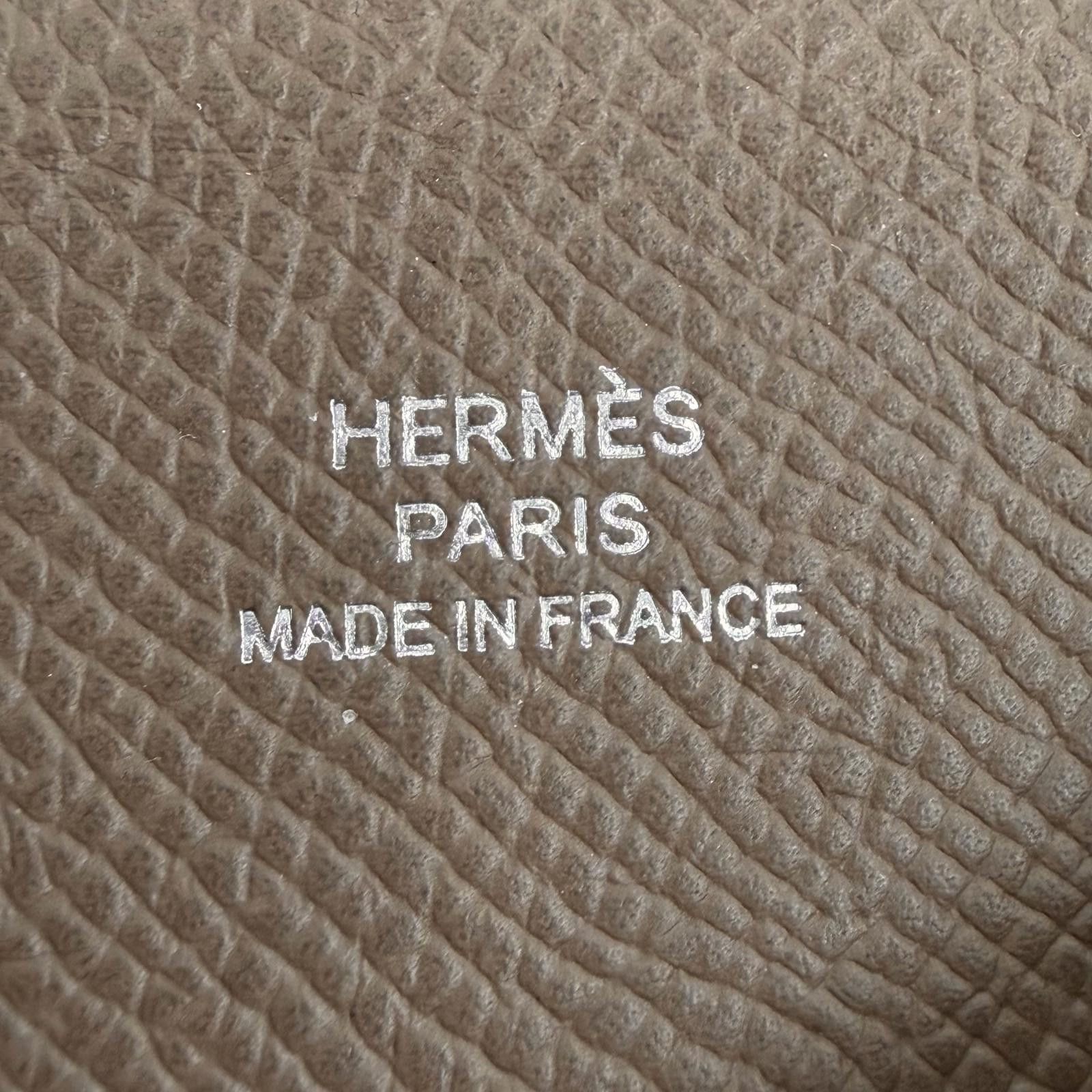 Hermes Hermes Hermes Calvi Epsom Card Case Leather Card Case W2024 DUTY FREE for USA Size ONE SIZE - 8 Thumbnail