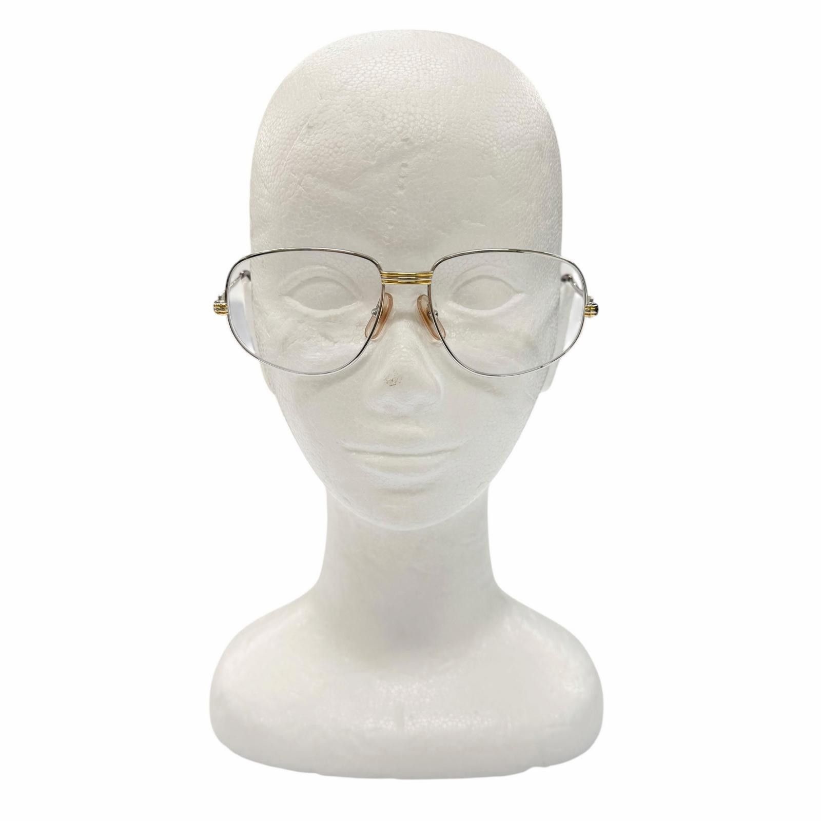 Cartier Cartier Cartier Trinity Decor Glasses Precious Metal Glasses DUTY FREE for USA Size ONE SIZE - 2 Thumbnail