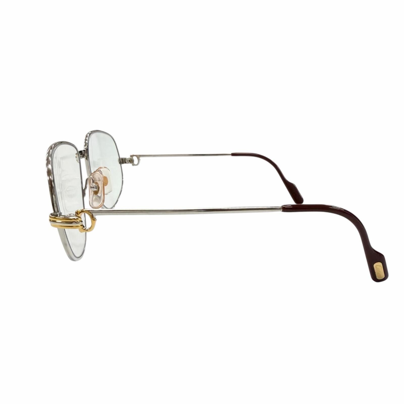 Cartier Cartier Cartier Trinity Decor Glasses Precious Metal Glasses DUTY FREE for USA Size ONE SIZE - 3 Thumbnail