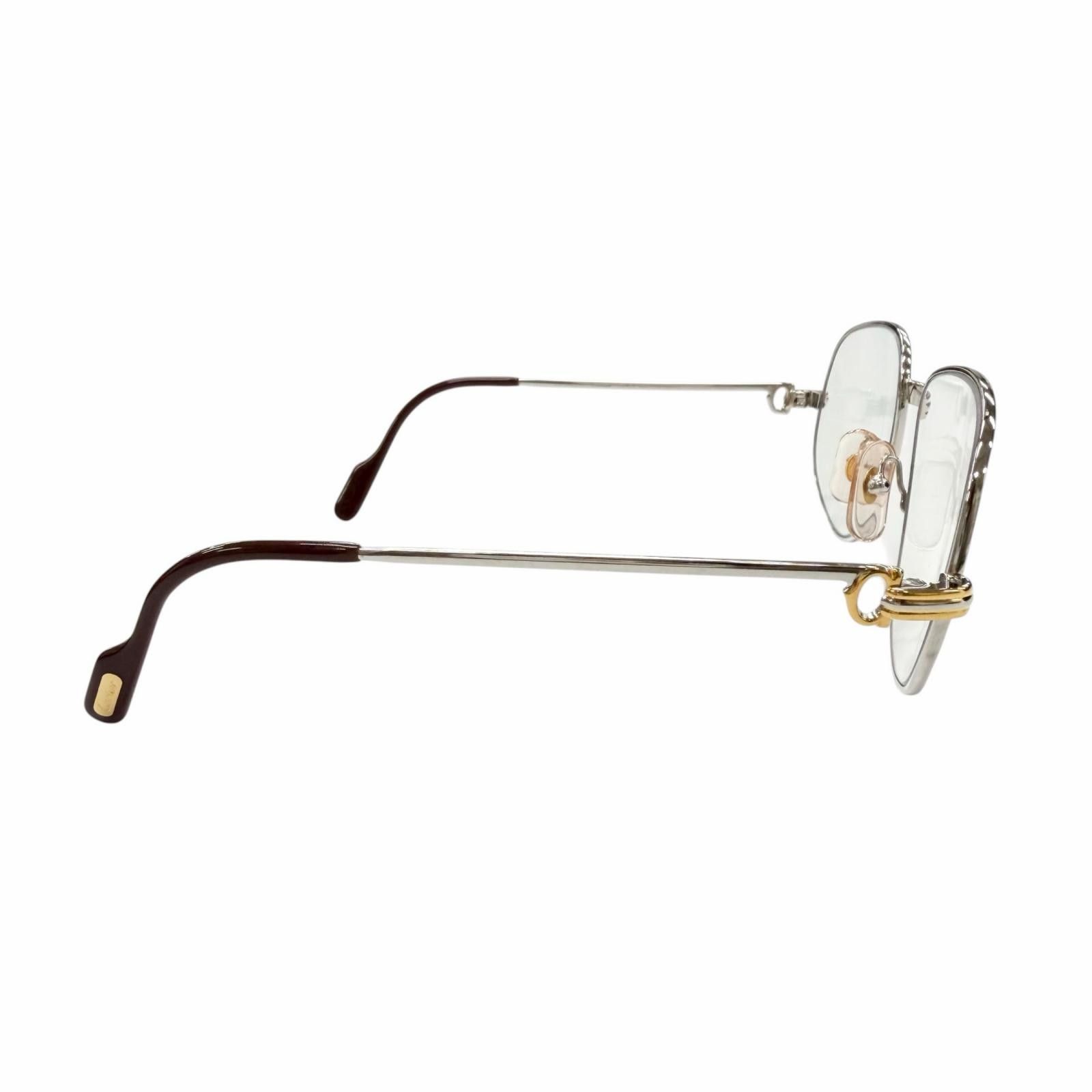 Cartier Cartier Cartier Trinity Decor Glasses Precious Metal Glasses DUTY FREE for USA Size ONE SIZE - 4 Thumbnail