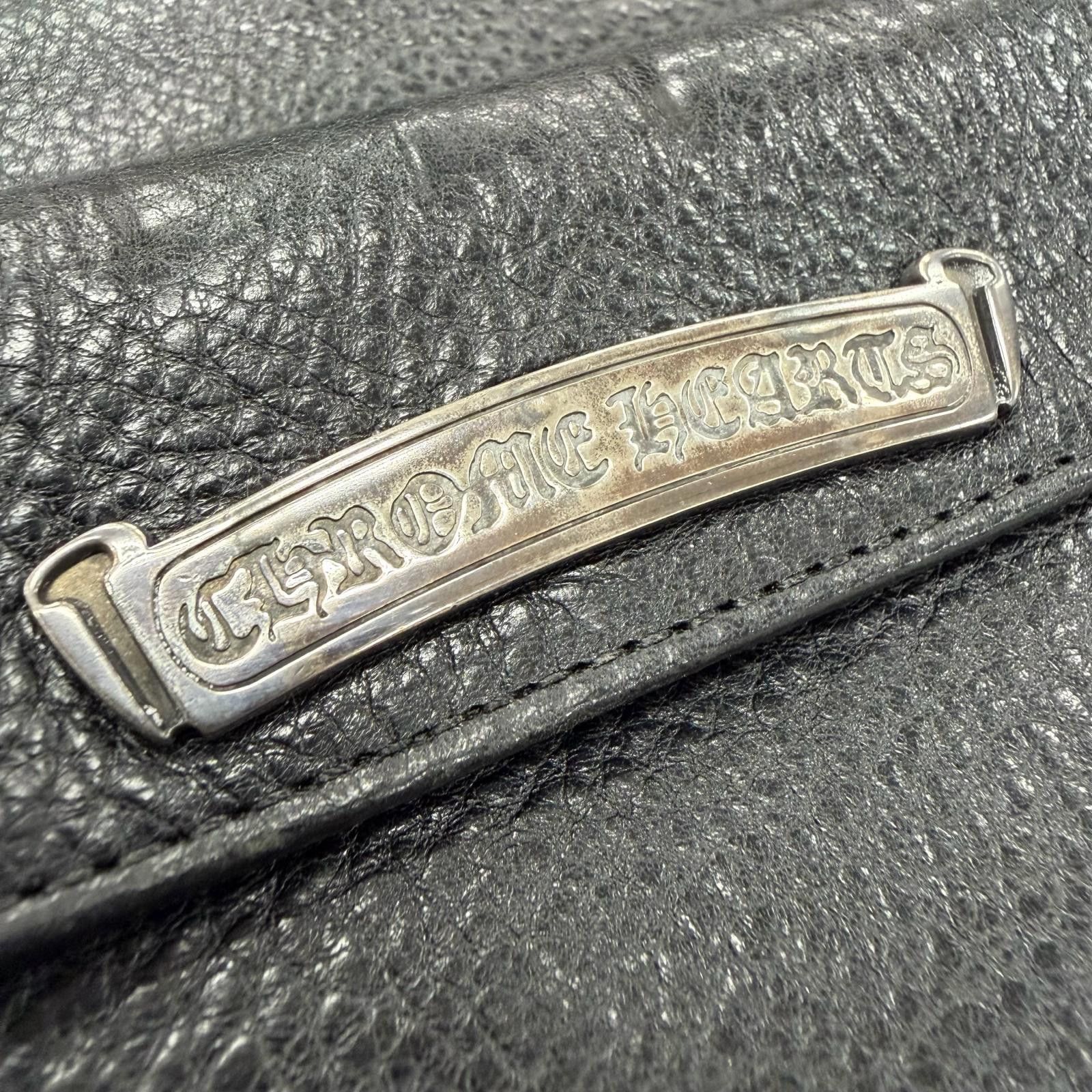 Chrome Hearts Chrome Hearts Chrome Hearts Baby Leather Wallet Precious Metal Short Wallet DUTY FREE for USA Size ONE SIZE - 9 Thumbnail