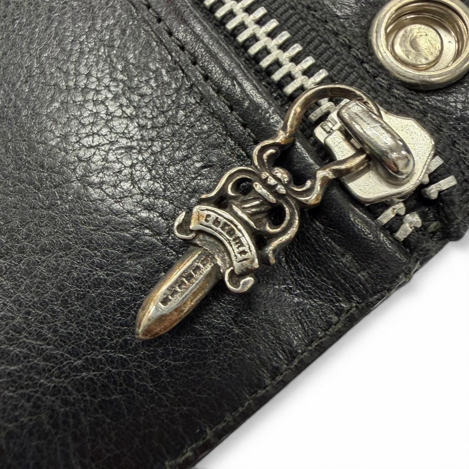 Chrome Hearts Chrome Hearts Chrome Hearts Baby Leather Wallet Precious Metal Short Wallet DUTY FREE for USA Size ONE SIZE - 8 Thumbnail