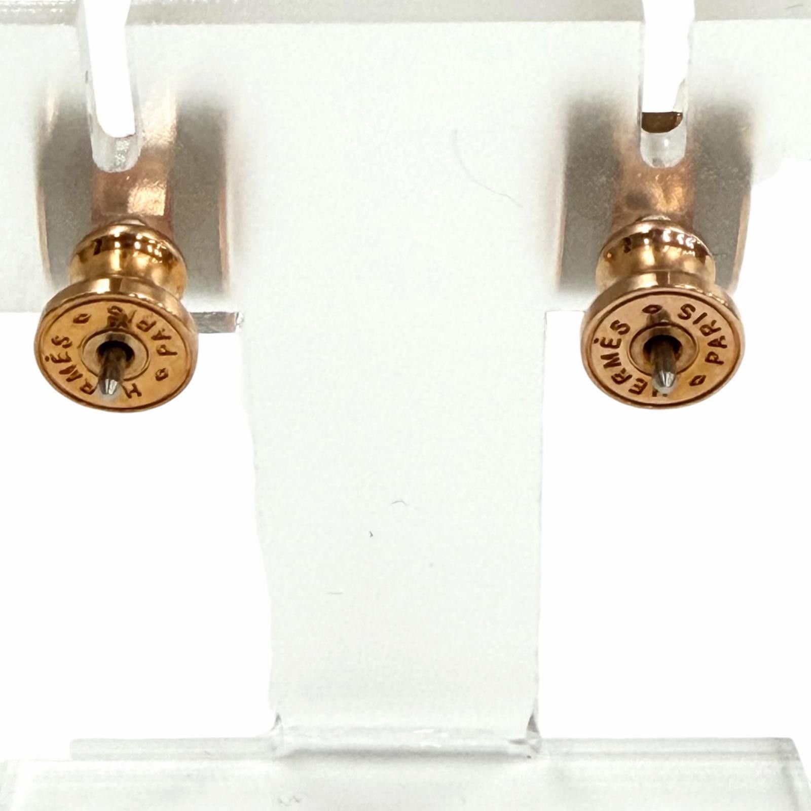Hermes Hermes Hermes Mini Pop H Earrings Metal Earrings DUTY FREE for USA Size ONE SIZE - 4 Thumbnail