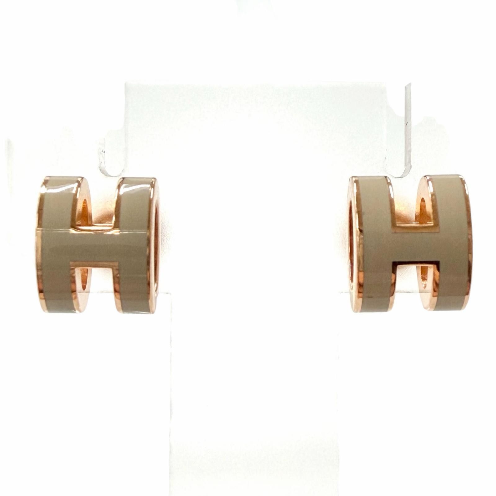 Hermes Hermes Hermes Mini Pop H Earrings Metal Earrings DUTY FREE for USA Size ONE SIZE - 9 Thumbnail