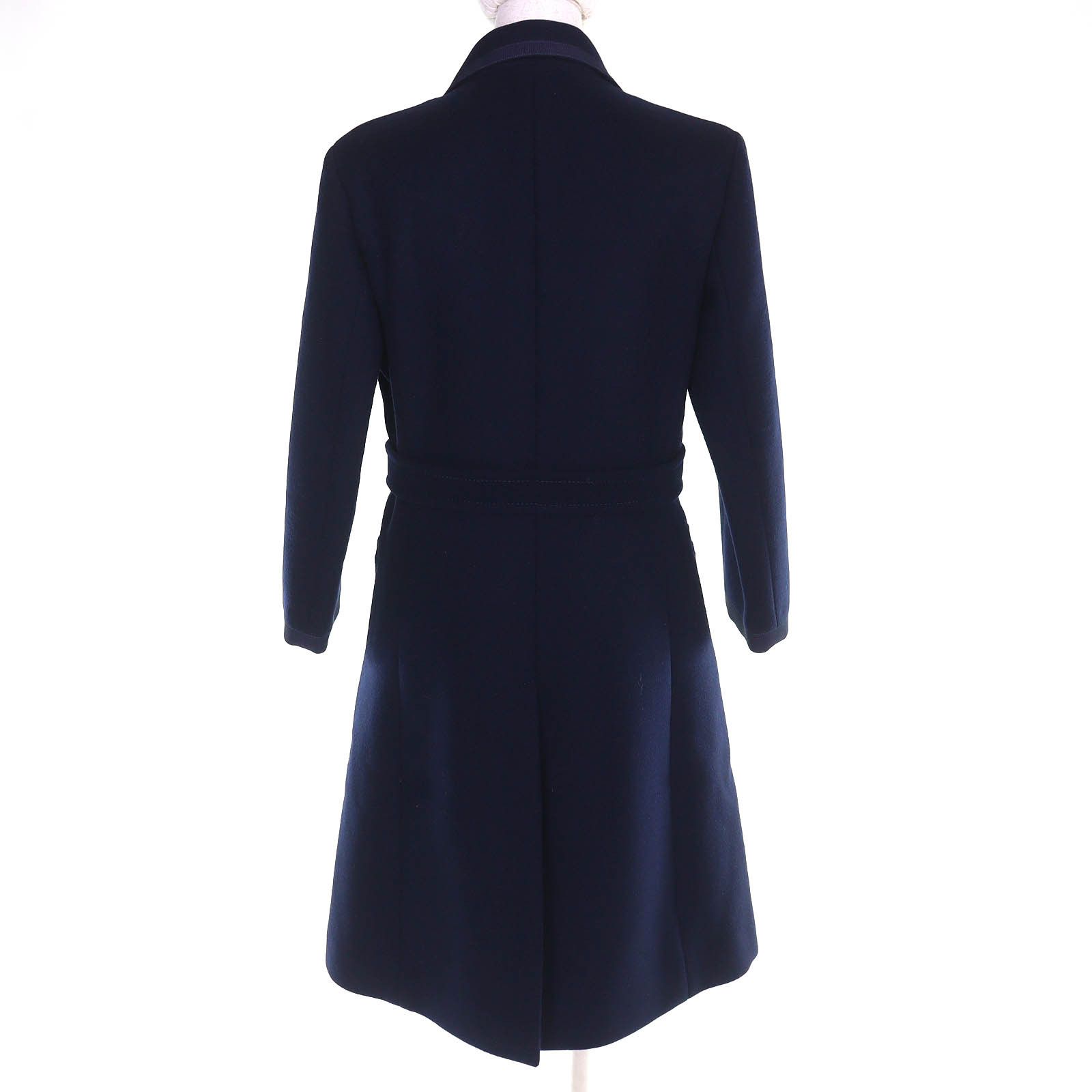 Gucci Gucci Gucci Wool Long Coat Textile Outerwear DUTY FREE for USA Size ONE SIZE - 3 Thumbnail