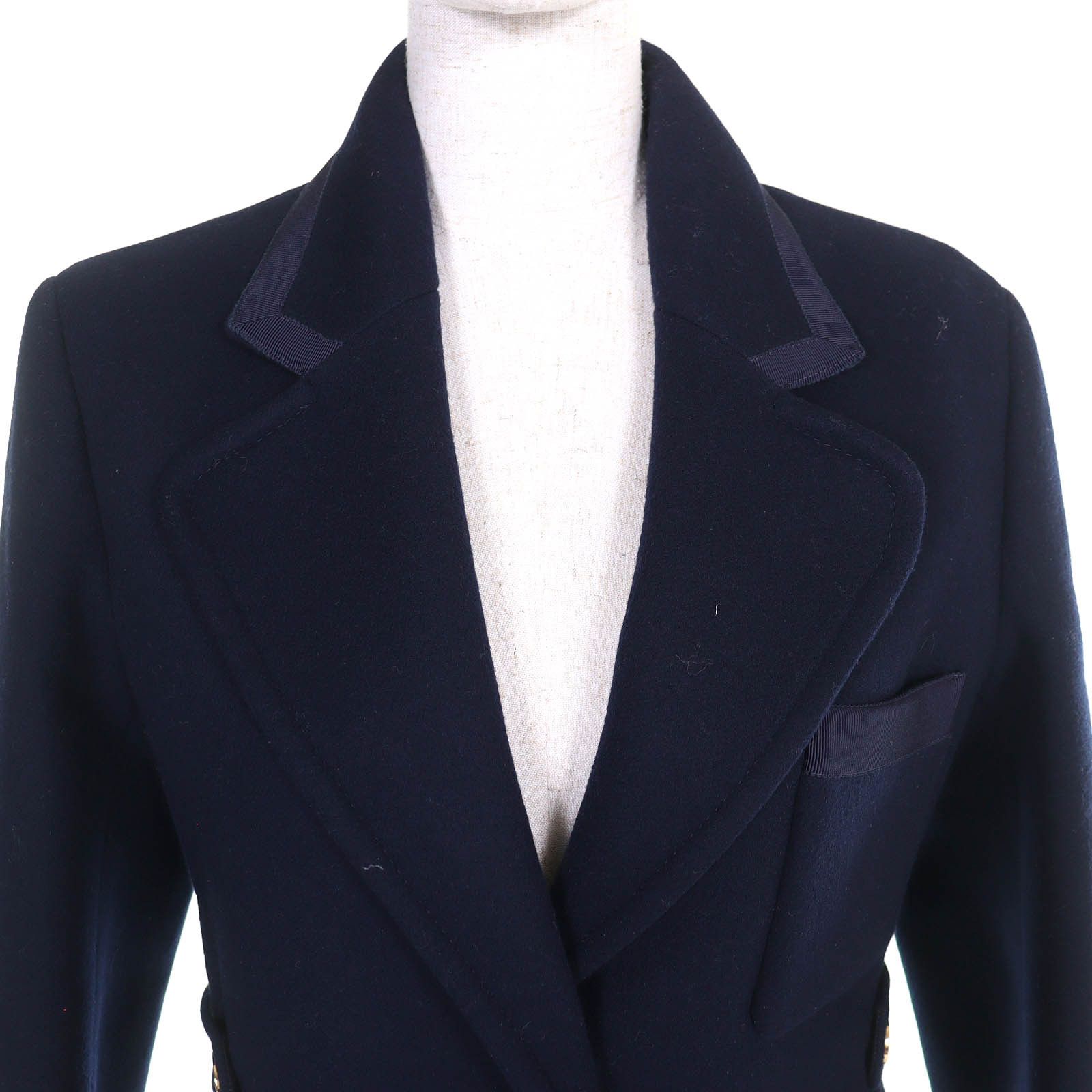 Gucci Gucci Gucci Wool Long Coat Textile Outerwear DUTY FREE for USA Size ONE SIZE - 4 Thumbnail
