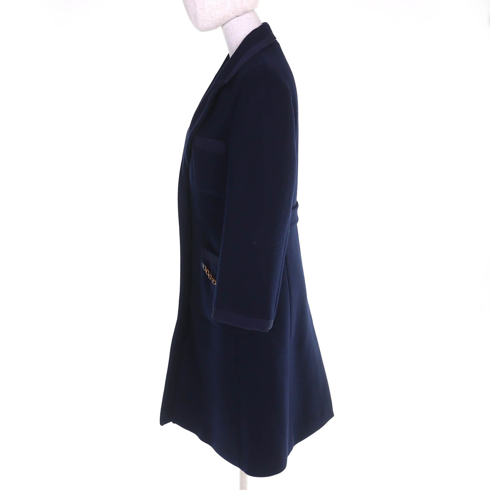 Gucci Gucci Gucci Wool Long Coat Textile Outerwear DUTY FREE for USA Size ONE SIZE - 2 Thumbnail