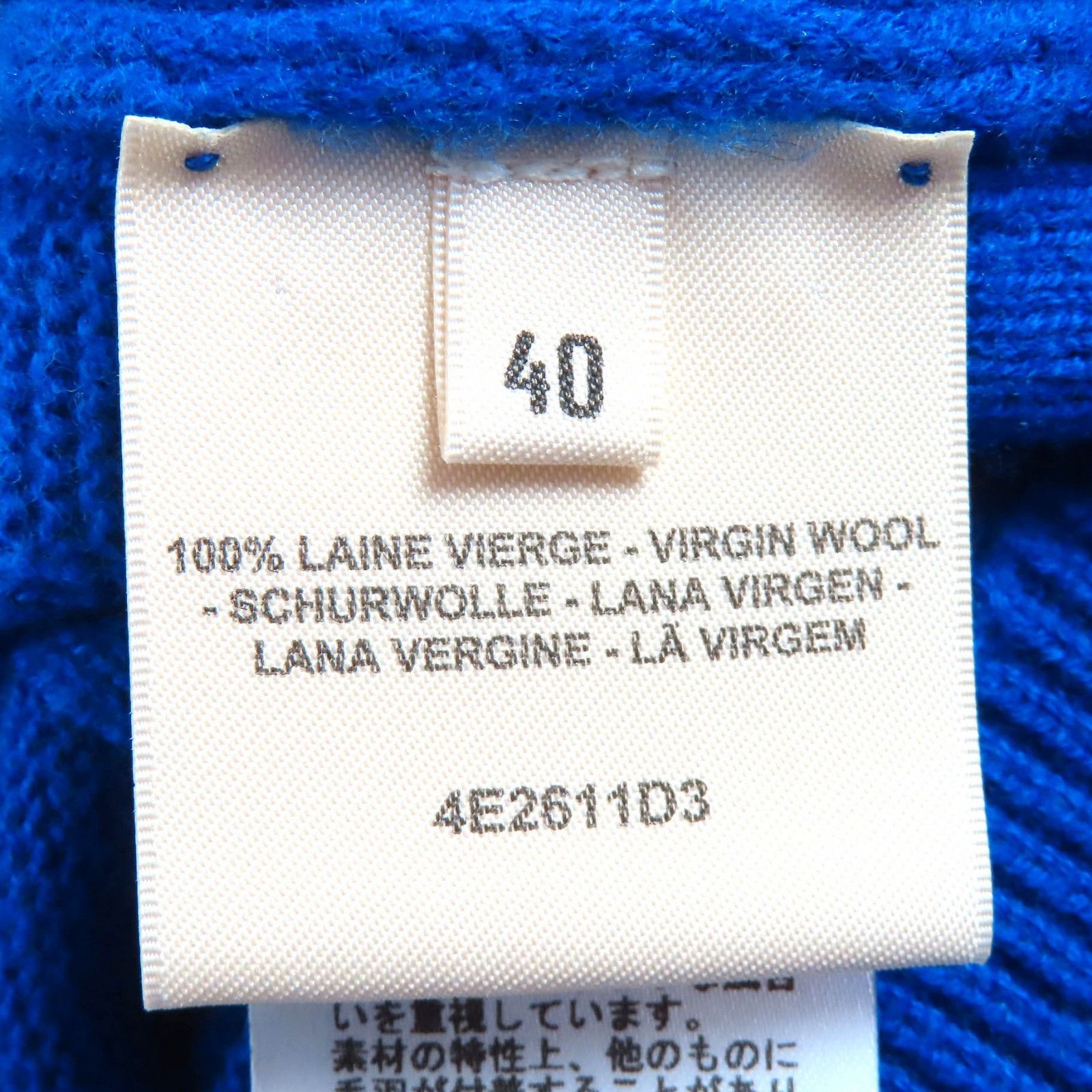 Hermes Hermes Hermes H motif wool knit sweater40 Textile Tops DUTY FREE for USA Size ONE SIZE - 7 Thumbnail