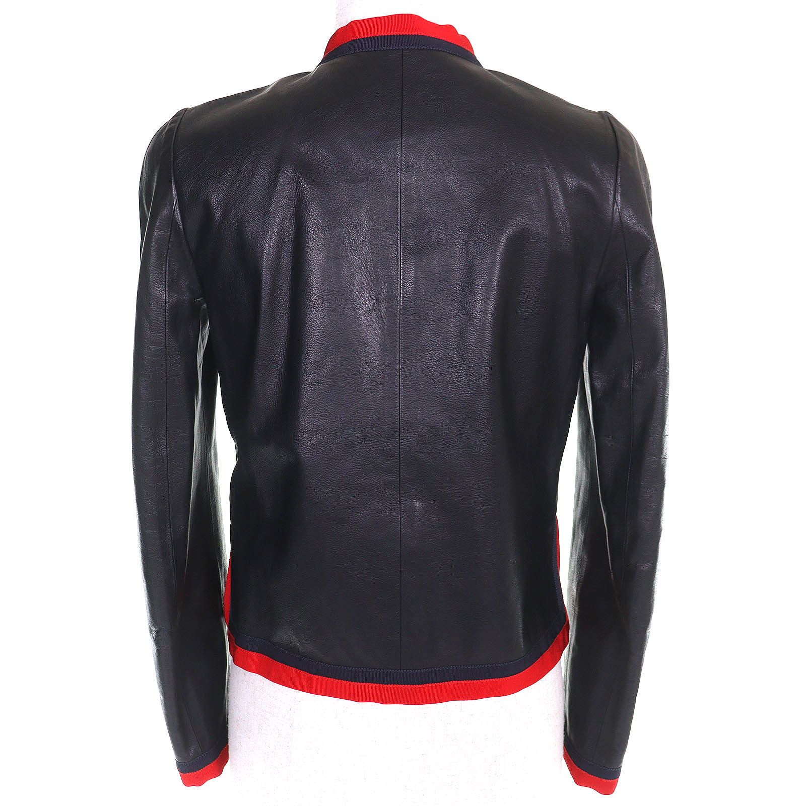 Gucci Gucci Gucci Leather Jacket Leather Outerwear DUTY FREE for USA Size ONE SIZE - 3 Thumbnail