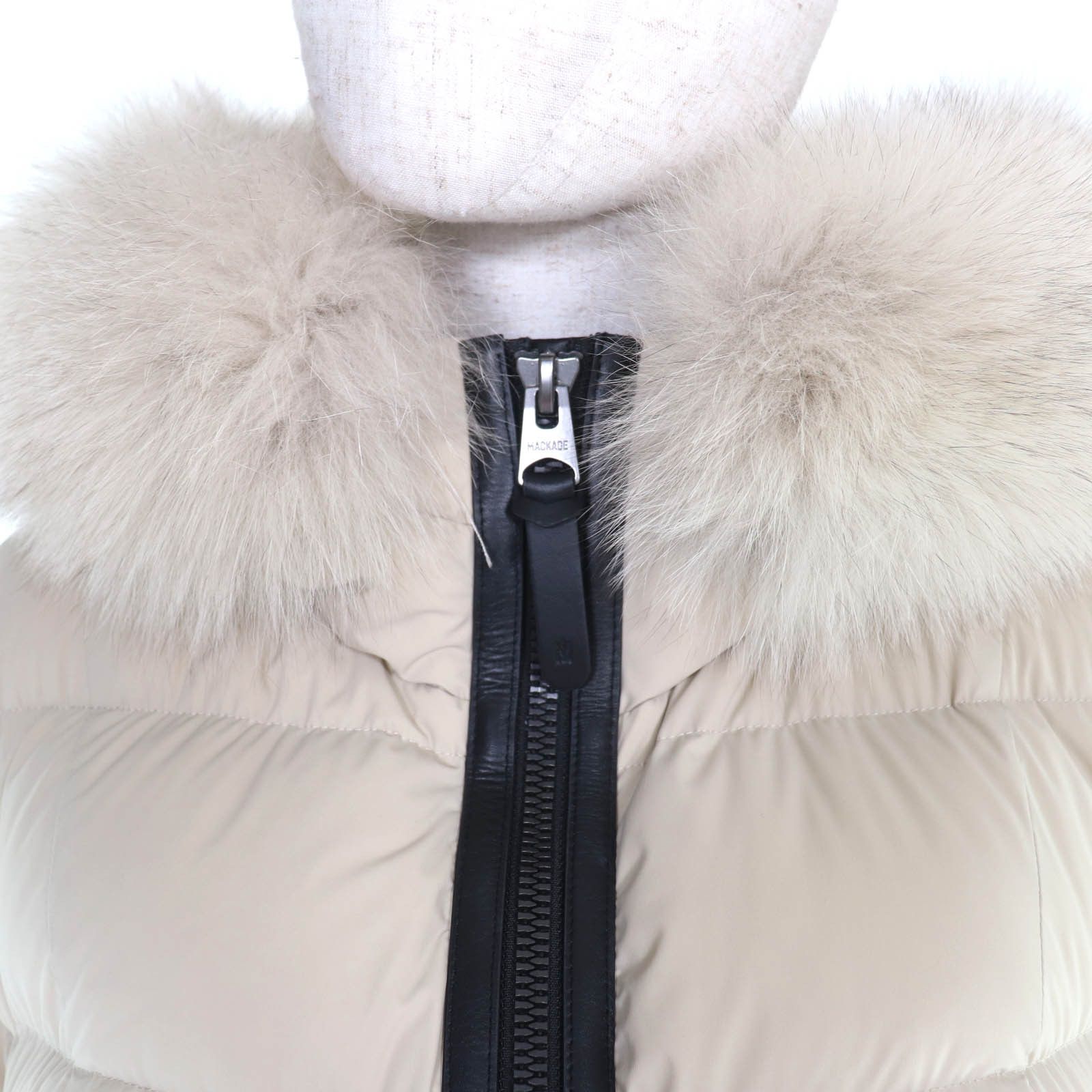 Other Other Mackage Fox Fur Down Coat Textile Outerwear DUTY FREE for USA Size ONE SIZE - 4 Thumbnail