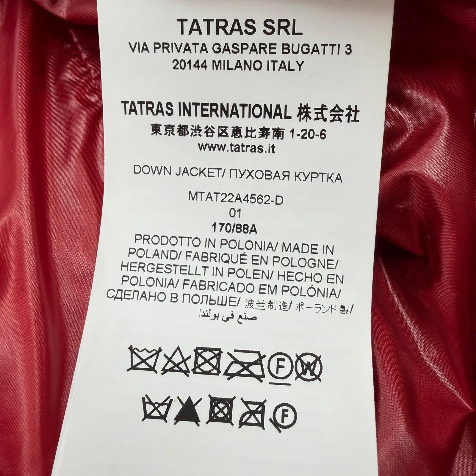 Other Other TATRAS BELBO Nylon Down Jacket Textile Outerwear MTAT22A4562-D DUTY FREE for USA Size ONE SIZE - 11 Thumbnail
