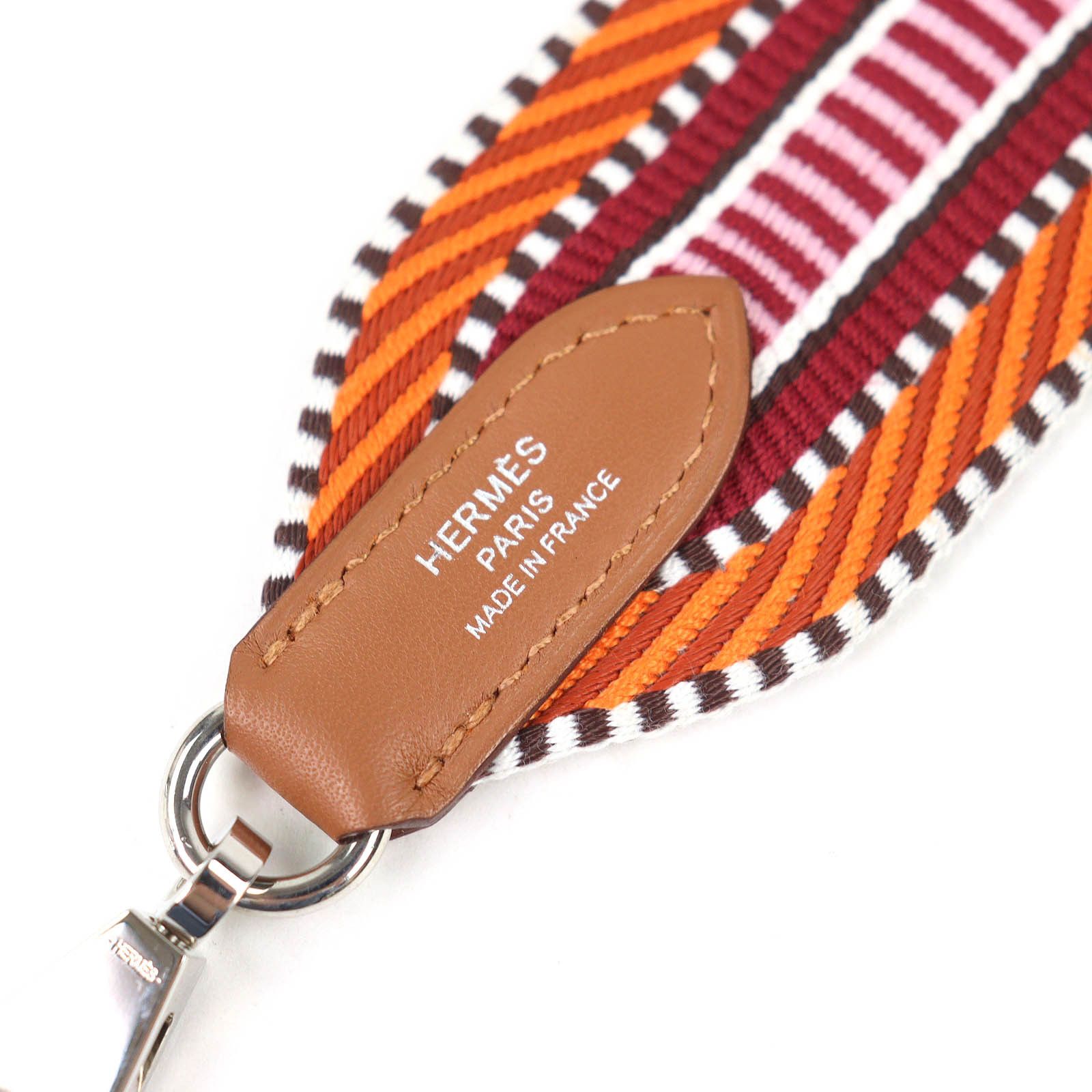 Hermes Hermes Hermes Toile H Veau Swift Shoulder Strap Leather Other Stamp B (2023) DUTY FREE for USA Size ONE SIZE - 5 Thumbnail
