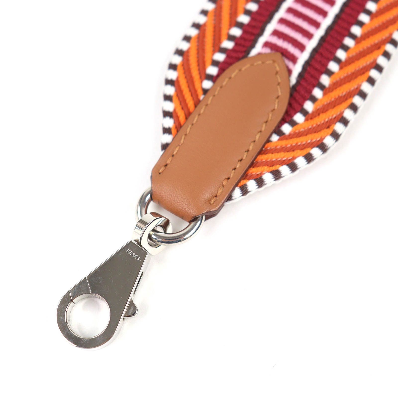 Hermes Hermes Hermes Toile H Veau Swift Shoulder Strap Leather Other Stamp B (2023) DUTY FREE for USA Size ONE SIZE - 4 Thumbnail