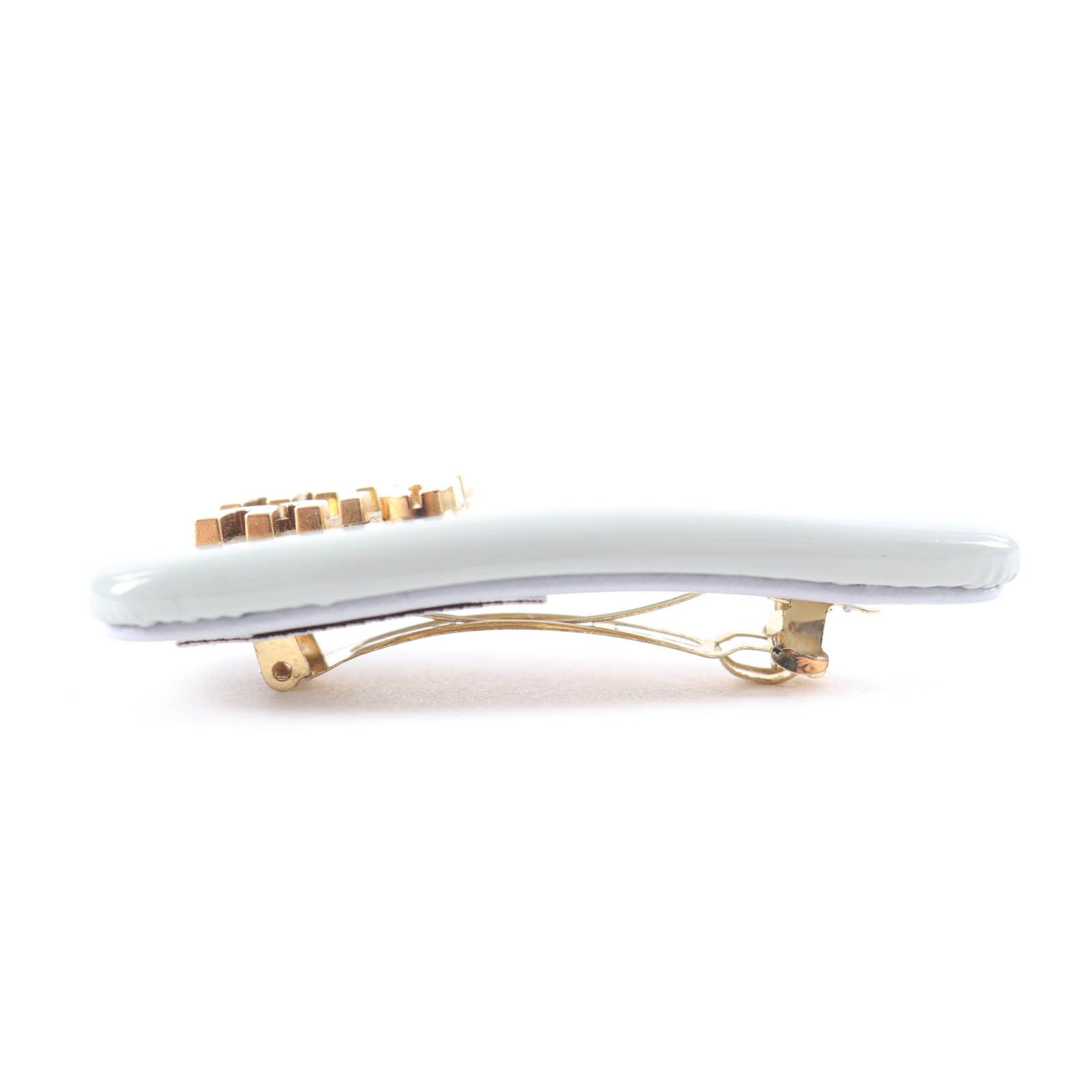 Miu Miu Miu Miu Miu Miu Valletta Hair Clip Leather Other 5IF092 DUTY FREE for USA Size ONE SIZE - 4 Thumbnail