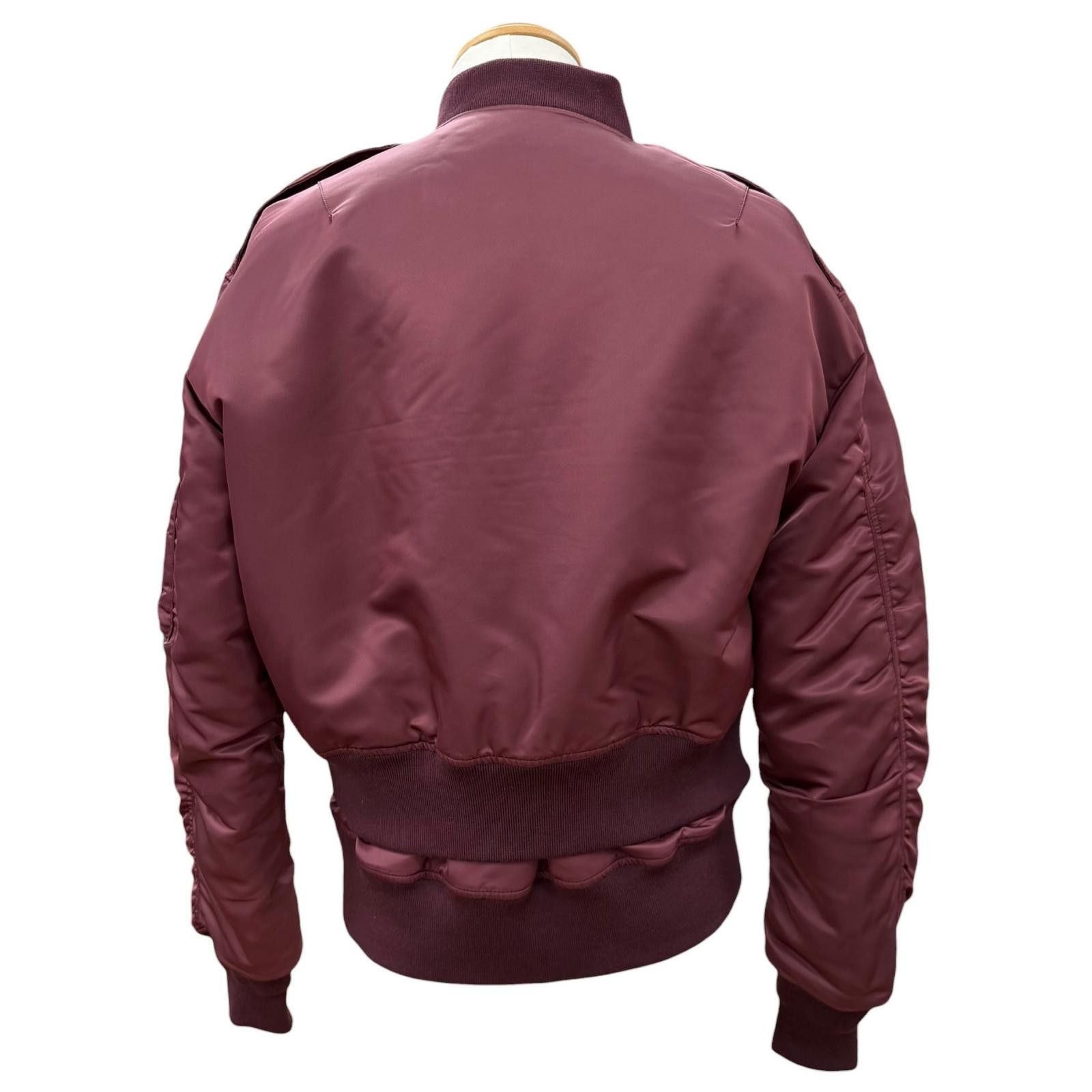 Other Other JOHN LAWRENCE SULLIVAN Nylon Padded Bomber Jacket Plastic / Synthetic Outerwear DUTY FREE for USA Size ONE SIZE - 4 Thumbnail