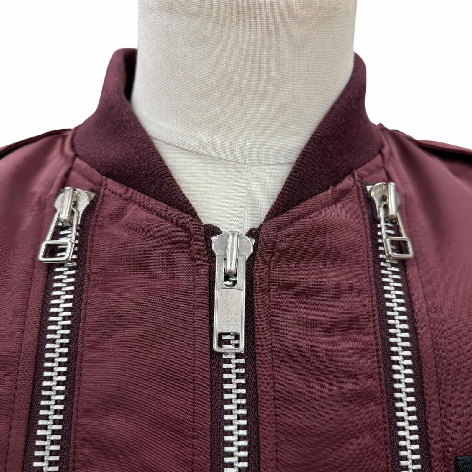 Other Other JOHN LAWRENCE SULLIVAN Nylon Padded Bomber Jacket Plastic / Synthetic Outerwear DUTY FREE for USA Size ONE SIZE - 2 Thumbnail