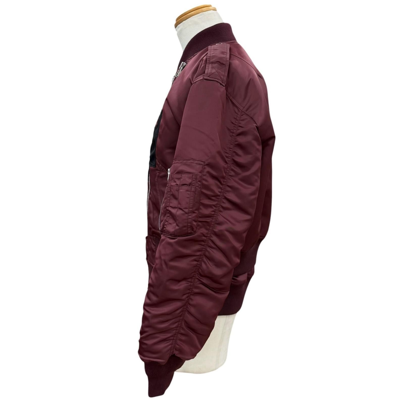 Other Other JOHN LAWRENCE SULLIVAN Nylon Padded Bomber Jacket Plastic / Synthetic Outerwear DUTY FREE for USA Size ONE SIZE - 3 Thumbnail