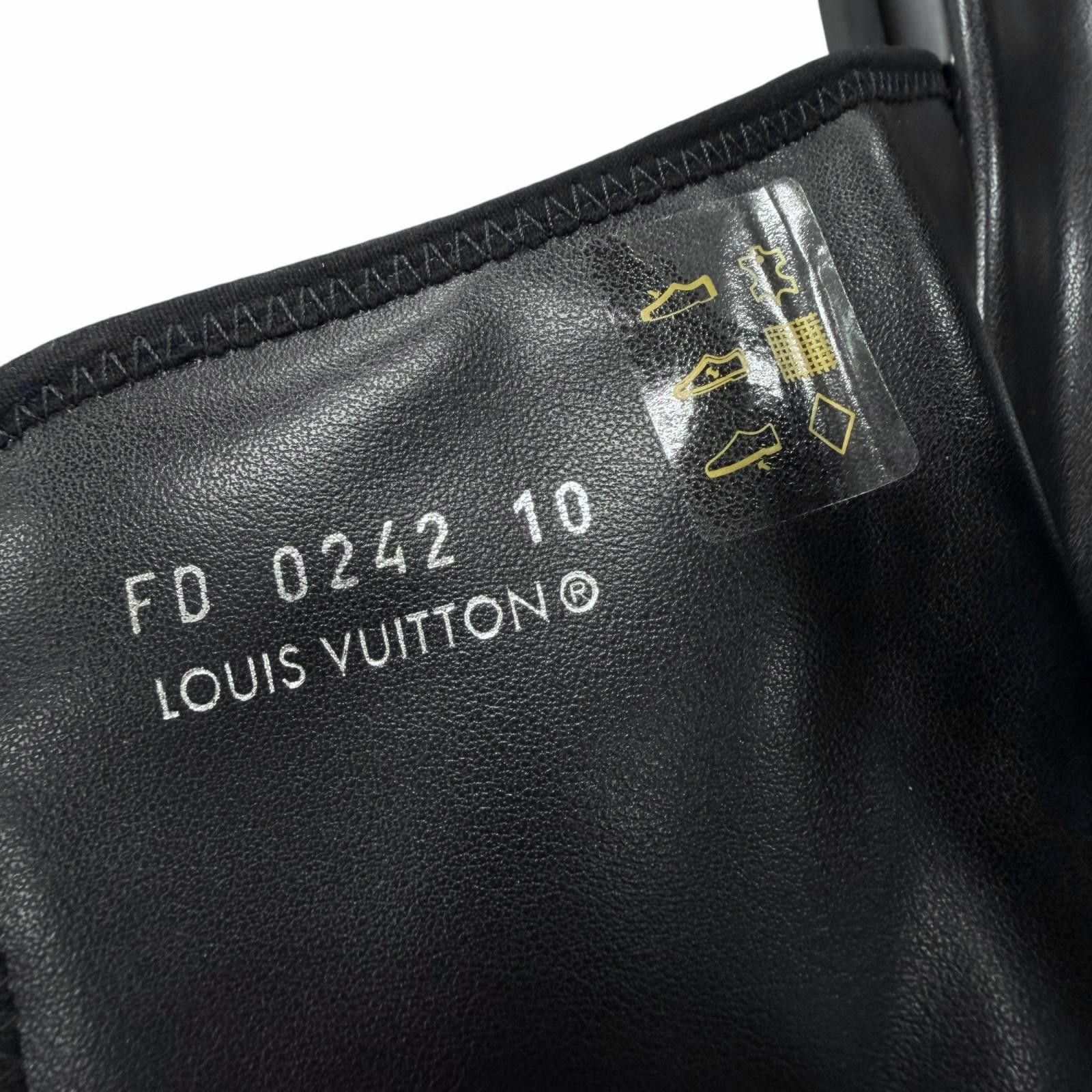 Louis Vuitton Louis Vuitton Louis Vuitton Miami Line Leather Mules Leather Shoes DUTY FREE for USA Size ONE SIZE - 8 Thumbnail