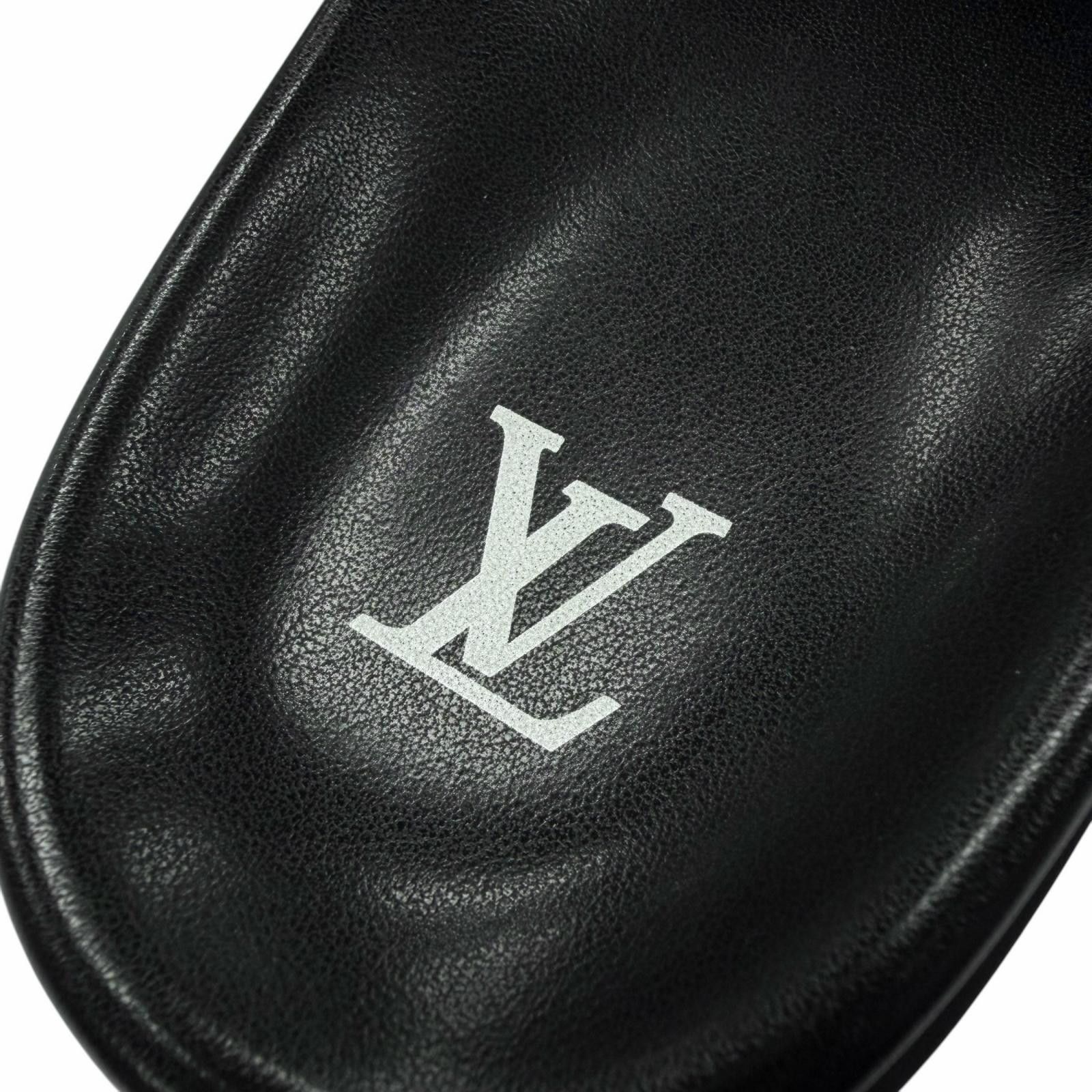 Louis Vuitton Louis Vuitton Louis Vuitton Miami Line Leather Mules Leather Shoes DUTY FREE for USA Size ONE SIZE - 7 Thumbnail