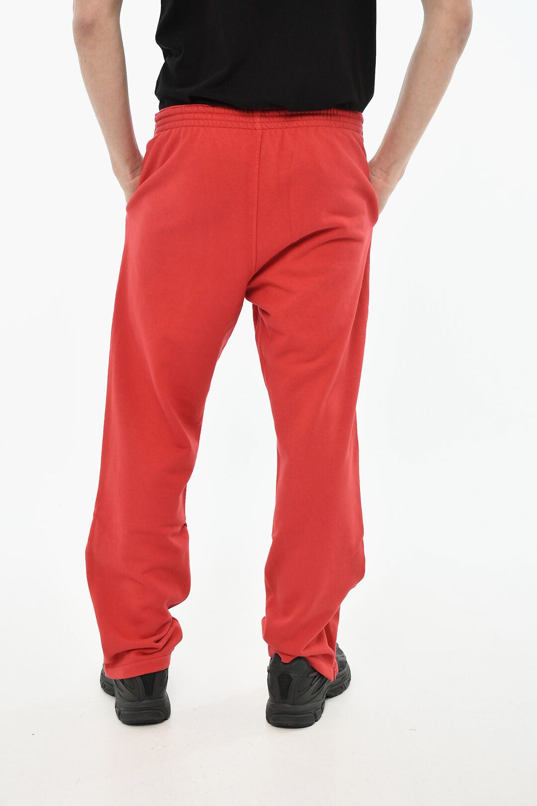 Dsquared2 Brushed-Cotton Joggers with Side Logo Size US 31 - 2 Thumbnail