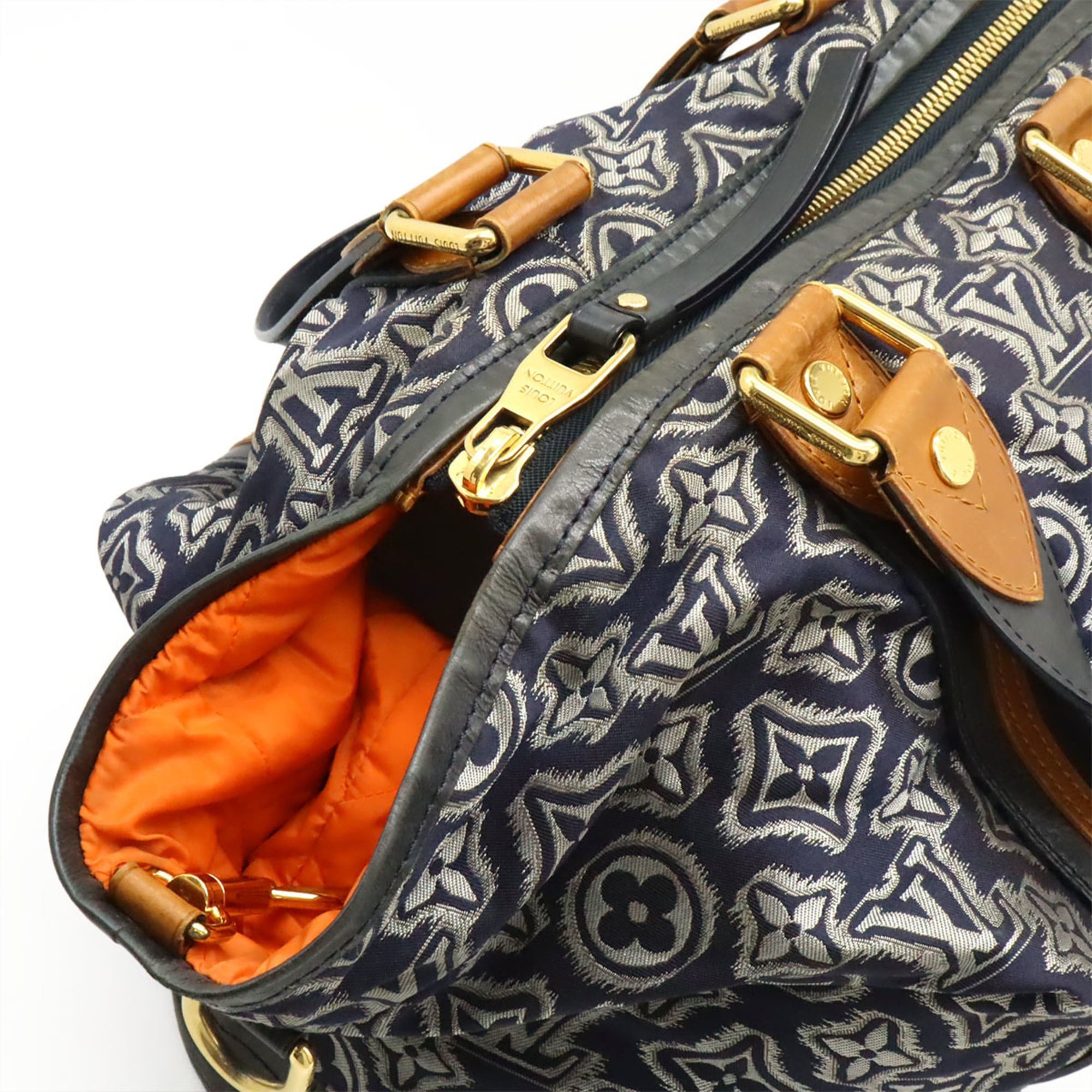 Louis Vuitton LOUIS VUITTON Aviator Tote Bag Shoulder Marine 2010 Limited Edition M40383 Size ONE SIZE - 7 Thumbnail