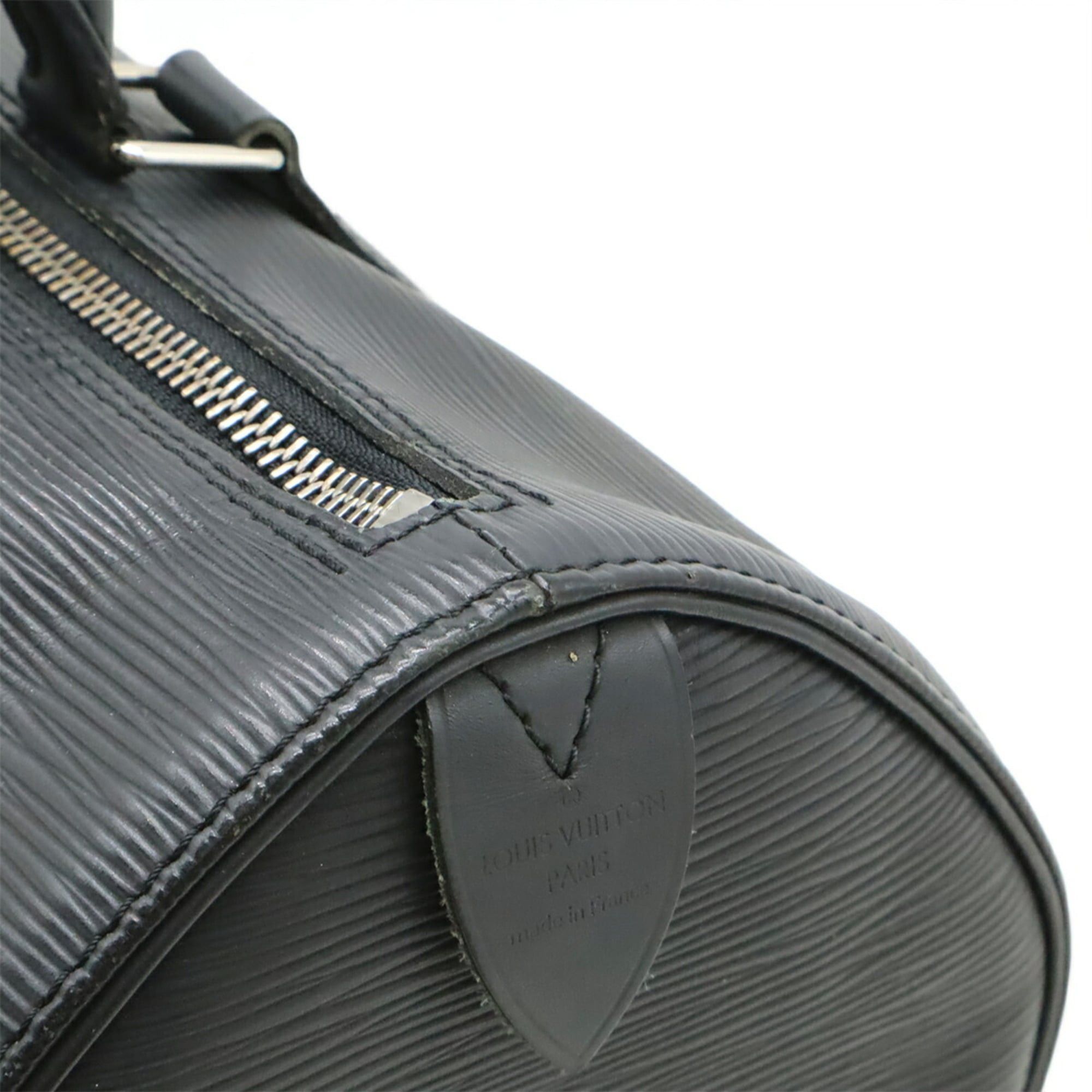 Louis Vuitton LOUIS VUITTON Epi Speedy 30 Handbag, Soft Leather, Noir Black, M59222 Size ONE SIZE - 9 Thumbnail
