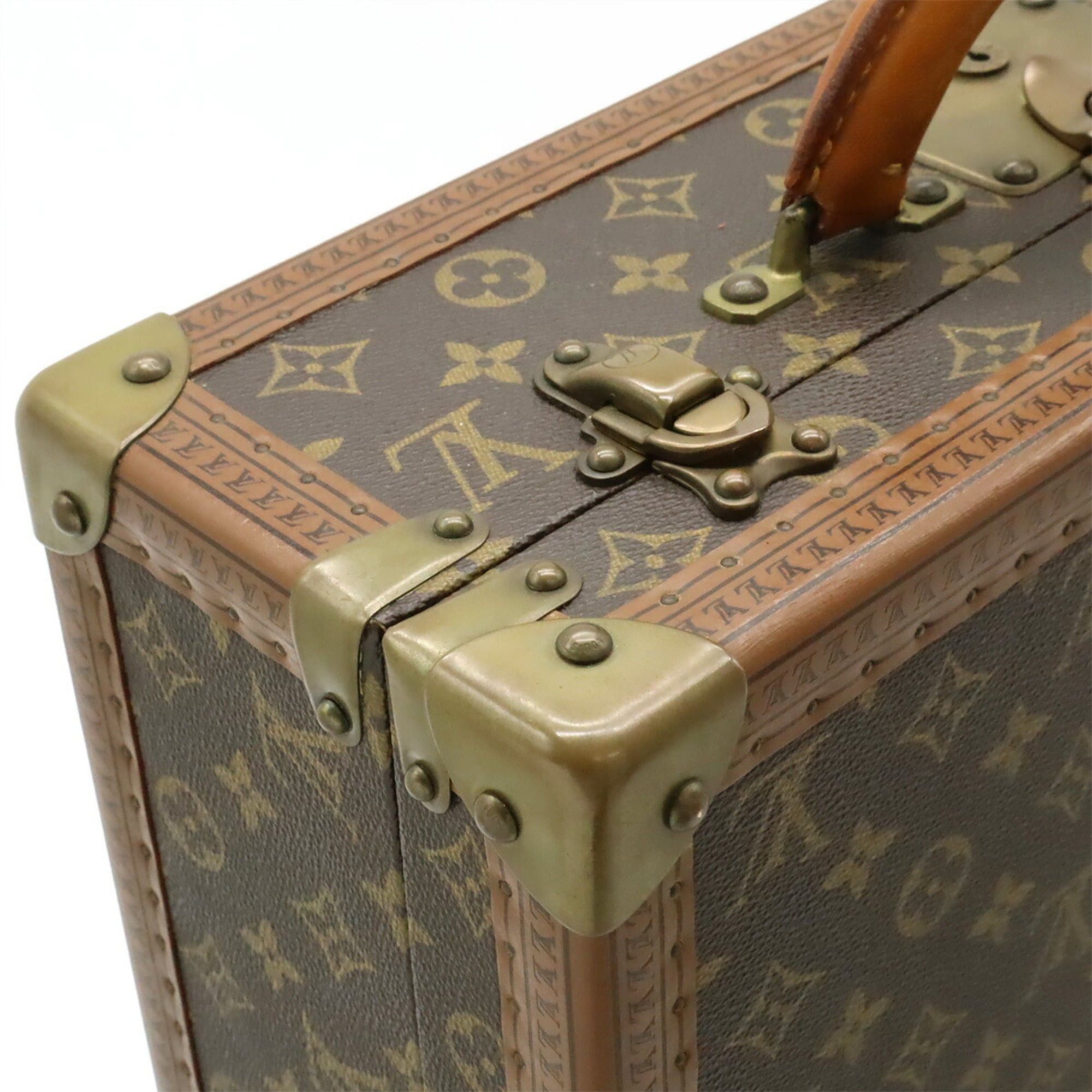 Louis Vuitton Louis Vuitton Monogram Cotoville 40 Hard Case Attache Trunk Handbag M21424 Size ONE SIZE - 5 Thumbnail