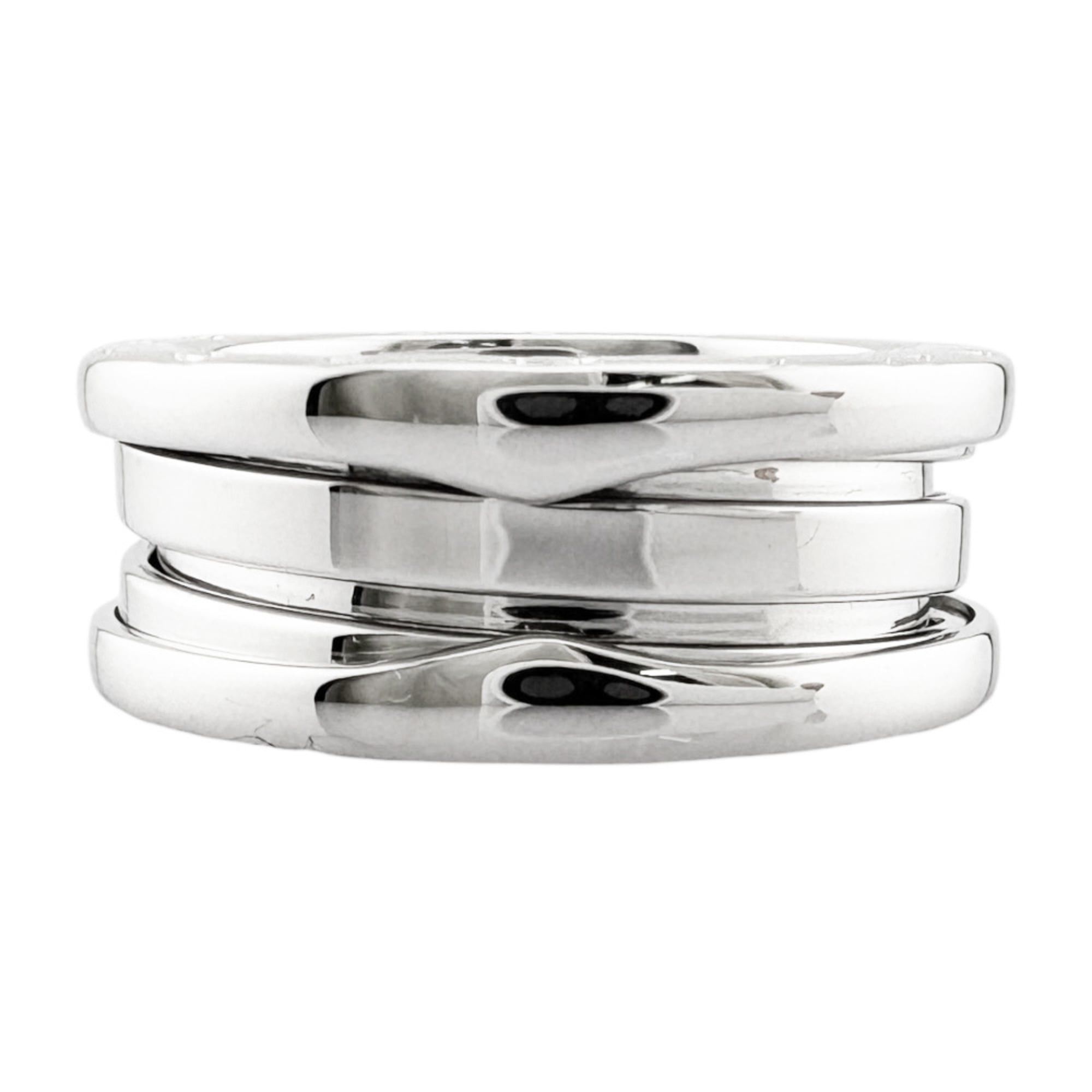 Bvlgari Bulgari B-zero.1 3-band ring, 1, 18K white gold, women's BVLGARI Size ONE SIZE - 3 Thumbnail