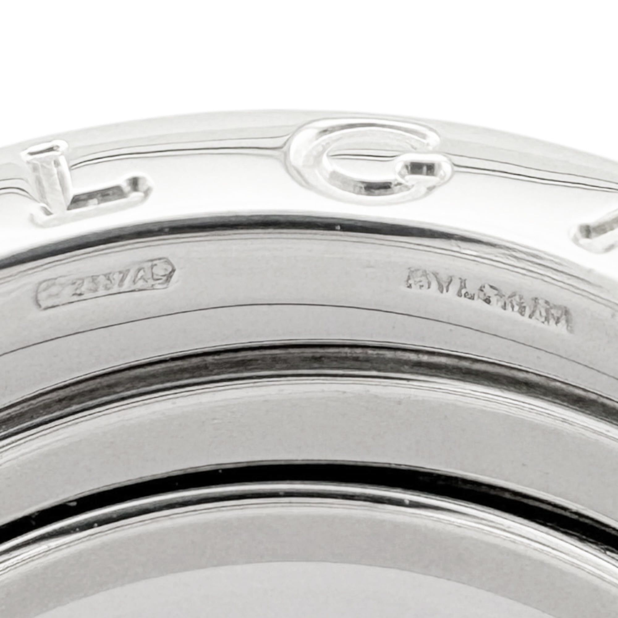 Bvlgari Bulgari B-zero.1 3-band ring, 1, 18K white gold, women's BVLGARI Size ONE SIZE - 6 Thumbnail