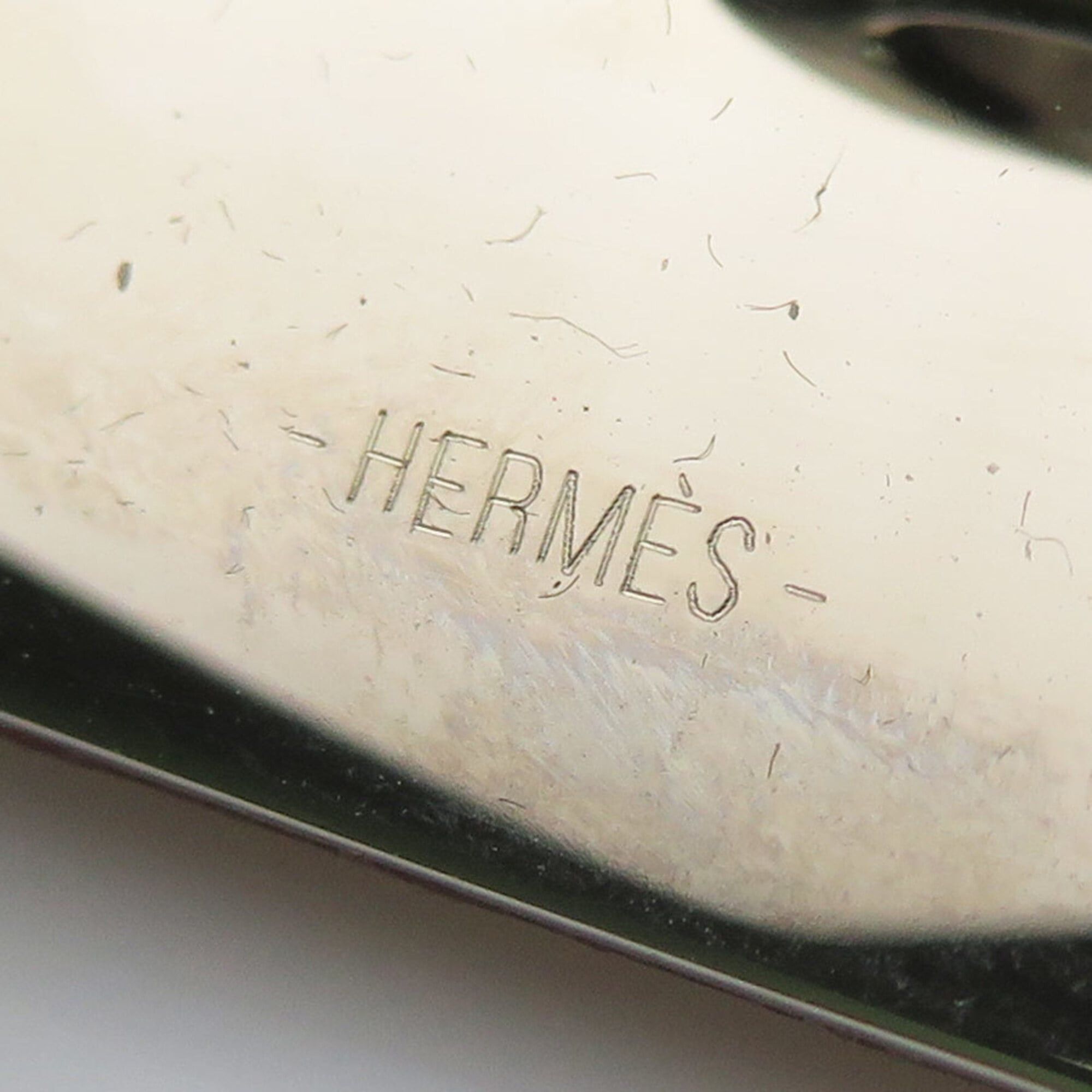 Hermes Hermes Kelly Dog Bracelet, Leather and Metal, Red Silver, Women's, e61836 Size ONE SIZE - 6 Thumbnail