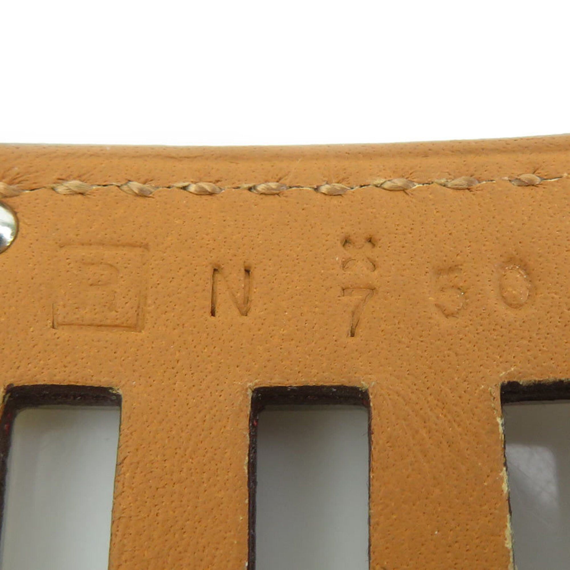 Hermes Hermes Kelly Dog Bracelet, Leather and Metal, Red Silver, Women's, e61836 Size ONE SIZE - 8 Thumbnail