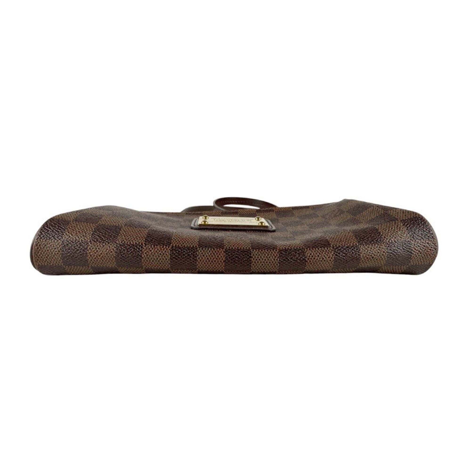 Louis Vuitton Louis Vuitton Shoulder Bag Damier Eva Canvas Ebene Women's N55213 z9511 Size ONE SIZE - 4 Thumbnail