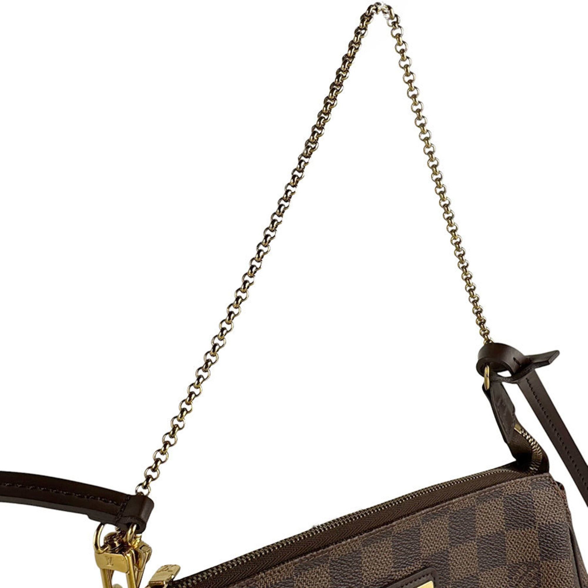 Louis Vuitton Louis Vuitton Shoulder Bag Damier Eva Canvas Ebene Women's N55213 z9511 Size ONE SIZE - 10 Thumbnail