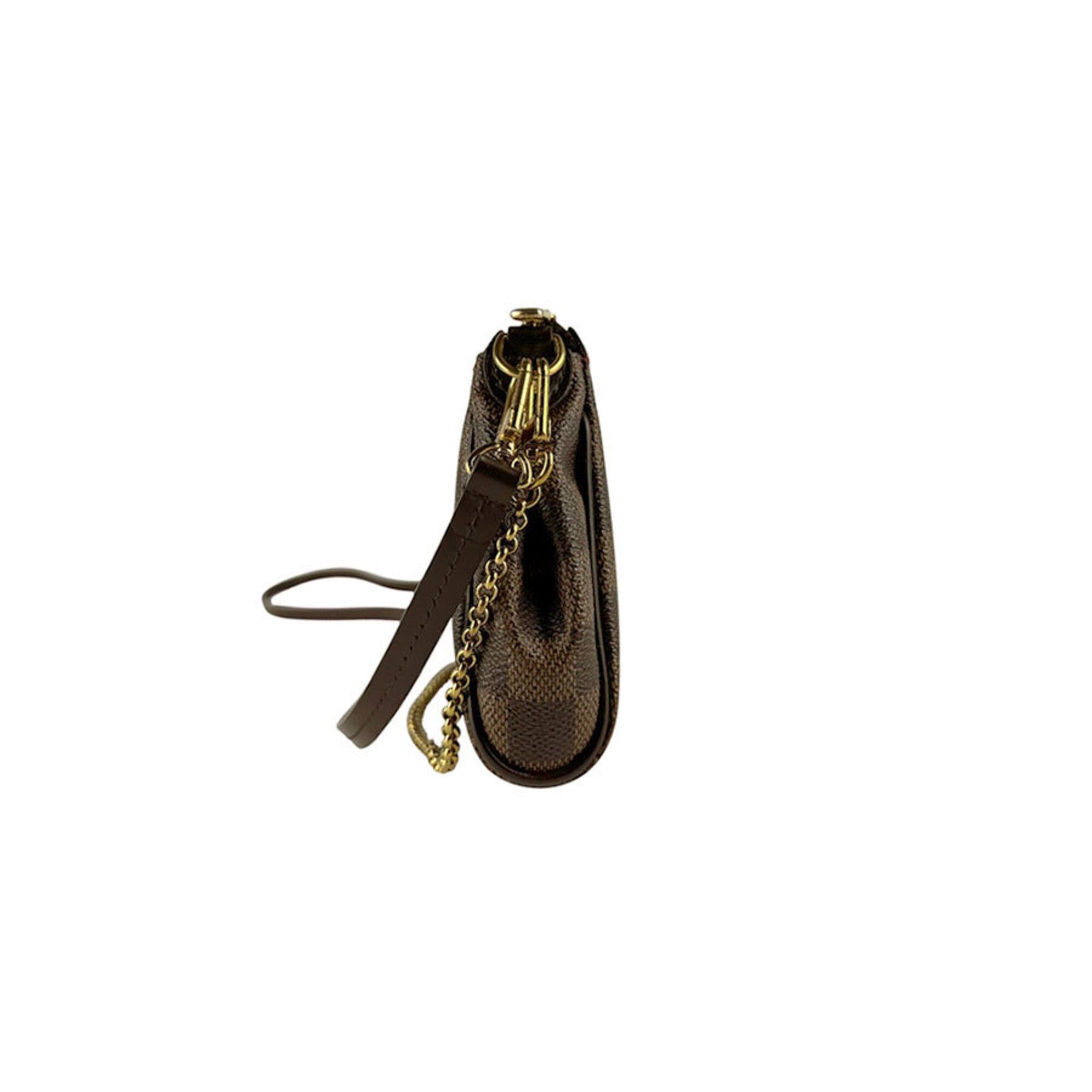Louis Vuitton Louis Vuitton Shoulder Bag Damier Eva Canvas Ebene Women's N55213 z9511 Size ONE SIZE - 2 Thumbnail