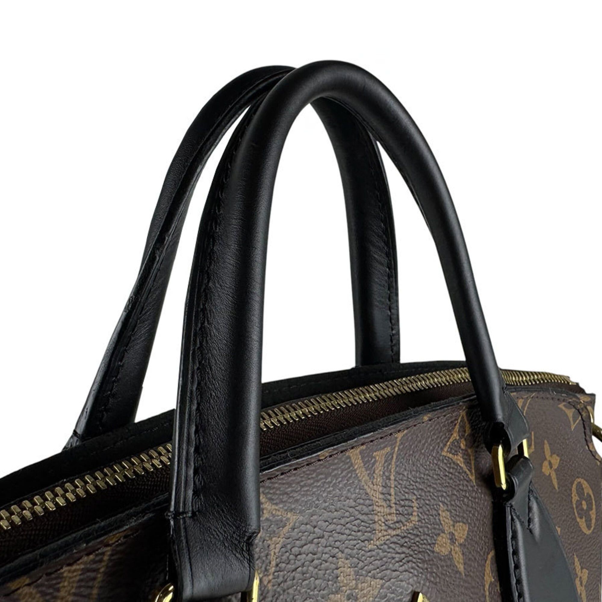 Louis Vuitton Louis Vuitton Handbag Shoulder Bag Flower Zip Tote PM Monogram Canvas Leather Brown Black Women's M44351 z9504 Size ONE SIZE - 10 Thumbnail