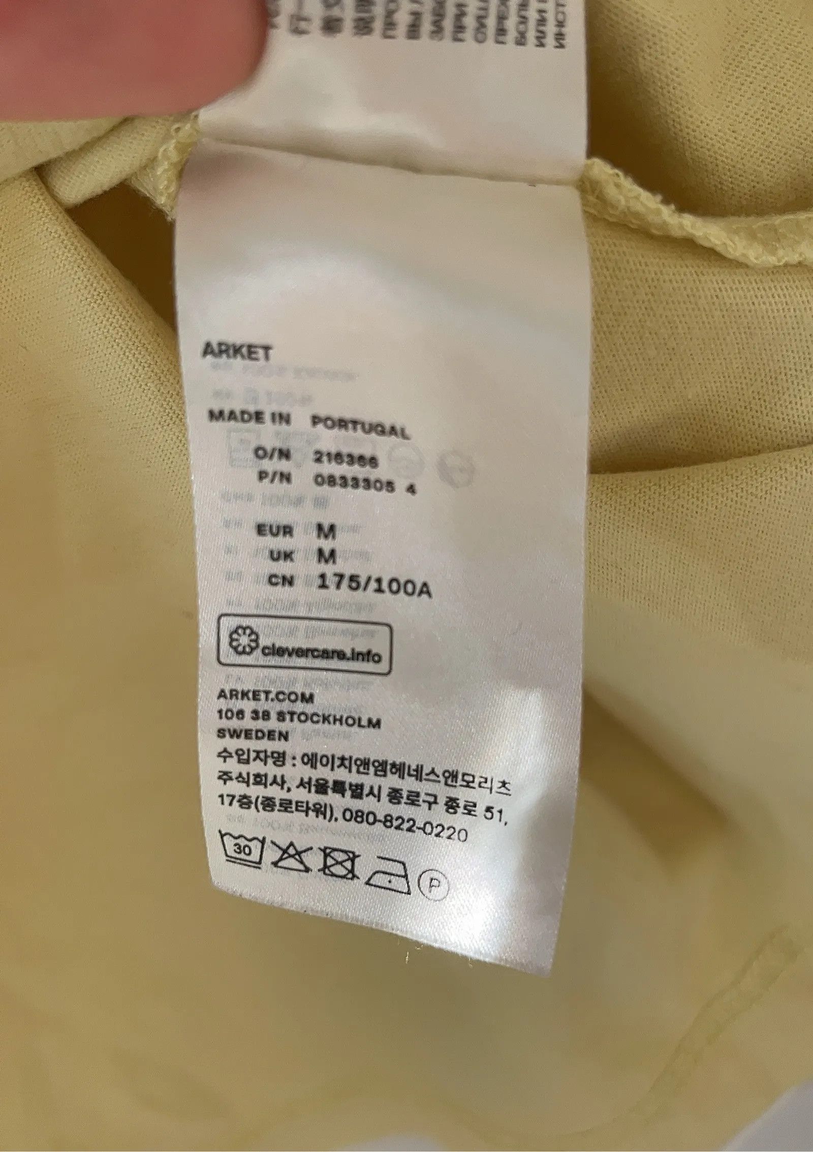 Arket Arket Long Sleeve Shirt Size US M / EU 48-50 / 2 - 2 Thumbnail