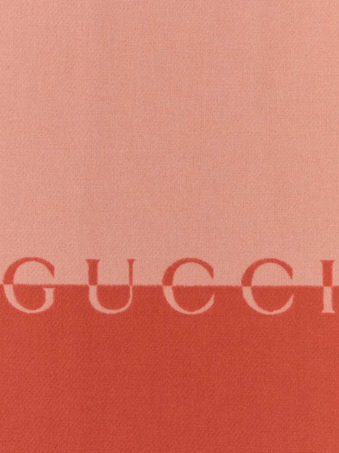 Gucci Gucci Scarf Woman Pink Size ONE SIZE - 2 Thumbnail