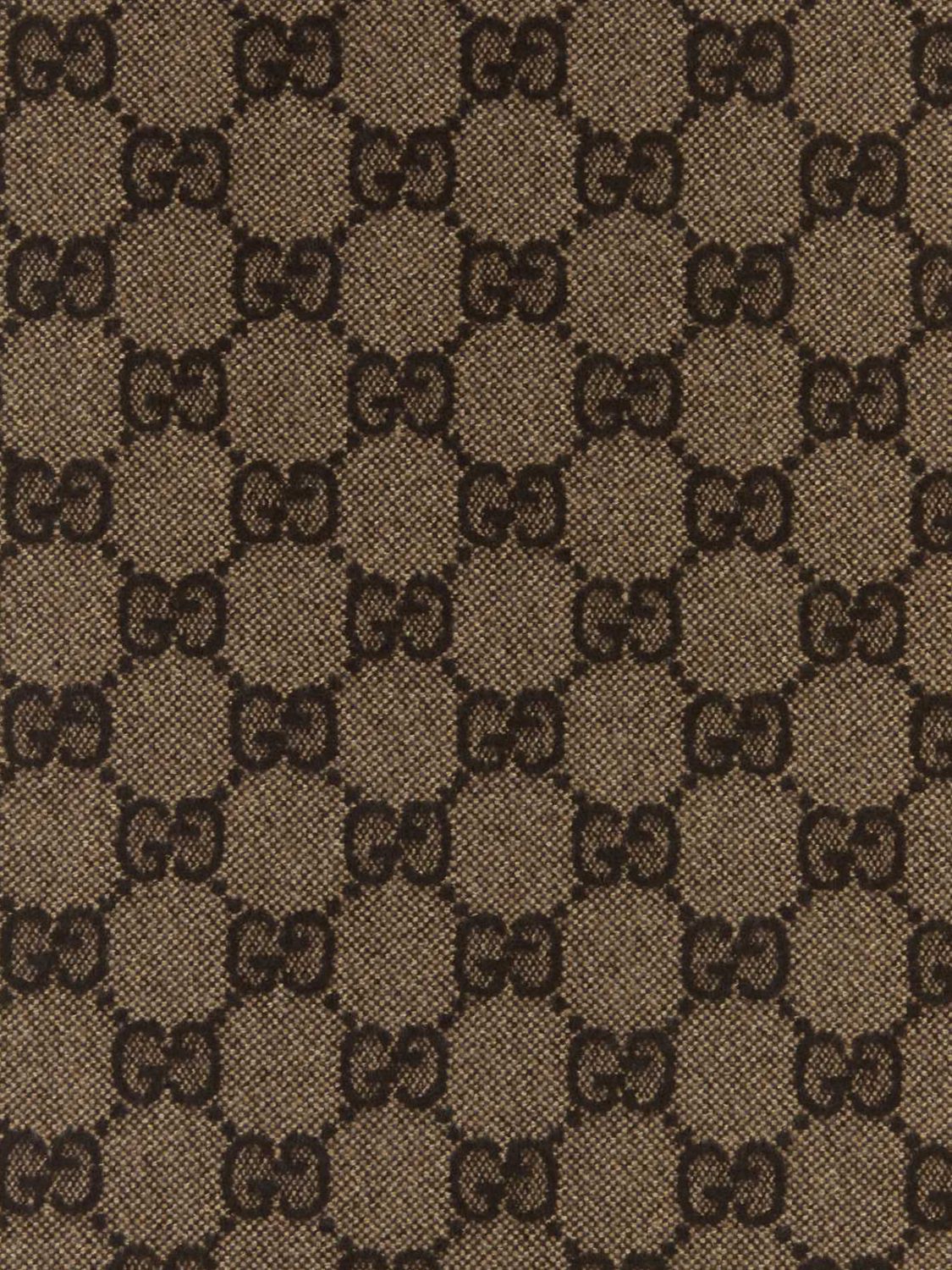 Gucci Gucci Scarf Woman Brown Size ONE SIZE - 3 Thumbnail