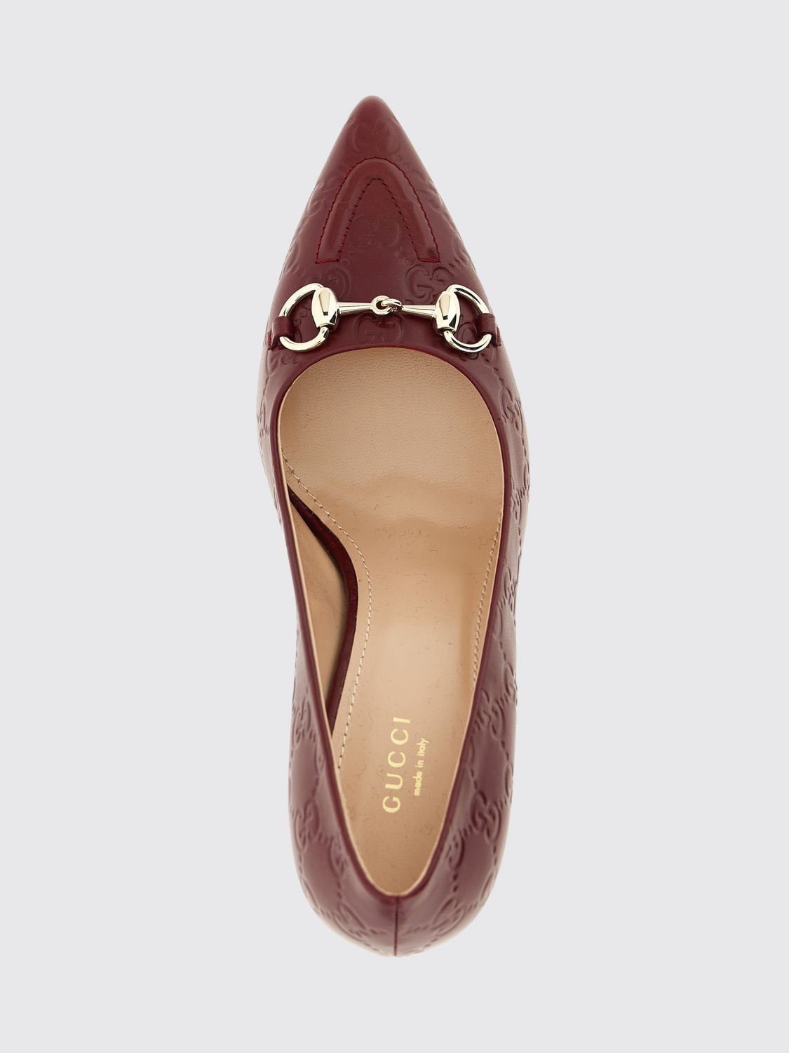 Gucci Gucci Pump Woman Burgundy Size US 9 / IT 39 - 4 Thumbnail