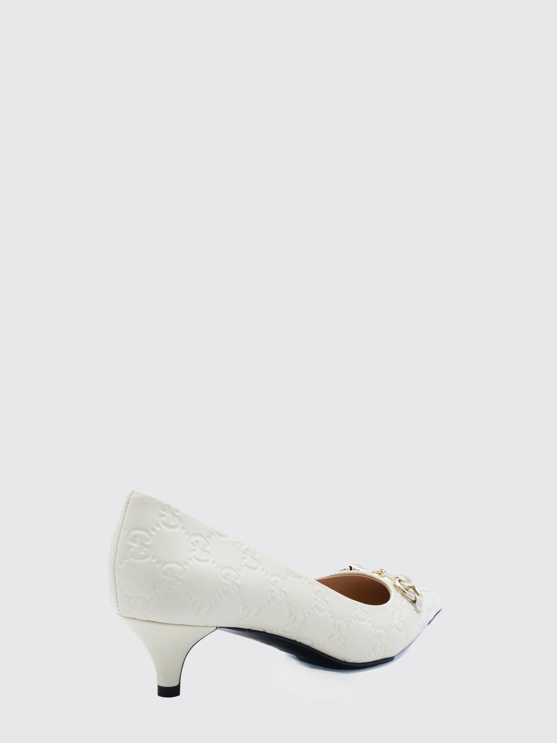 Gucci Gucci Pump Woman White Size US 7 / IT 37 - 3 Thumbnail