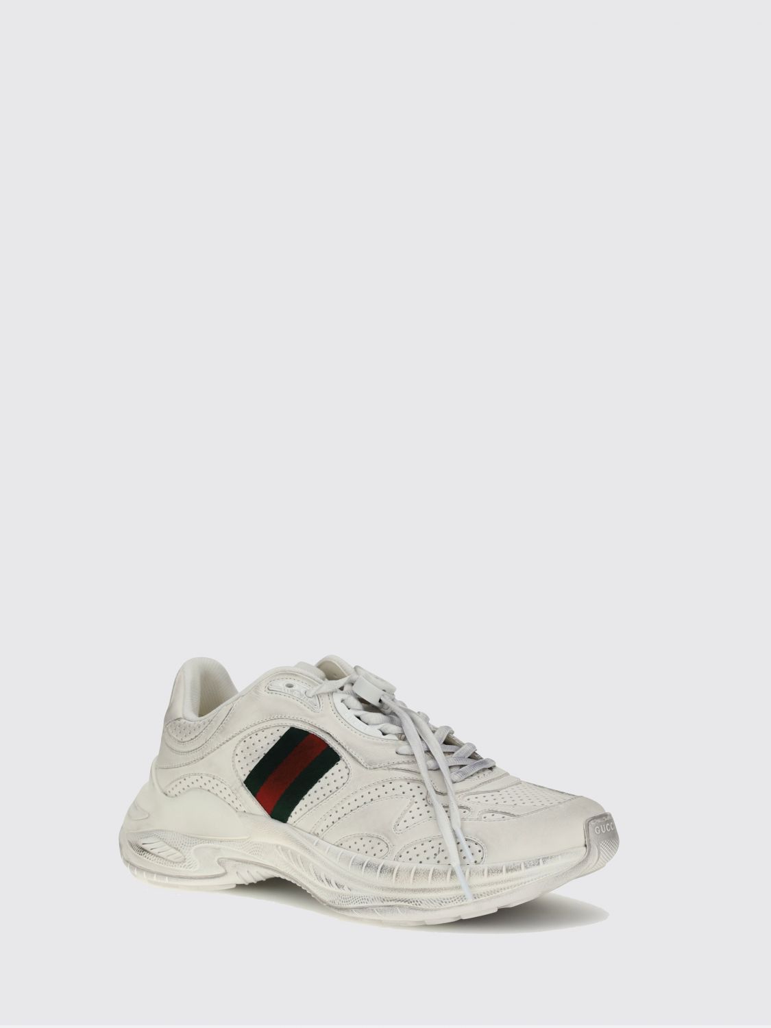 Gucci Gucci Sneakers Men White Size US 8.5 / EU 41-42 - 2 Thumbnail
