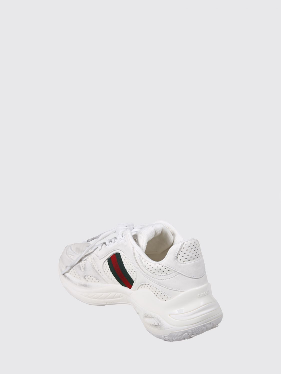 Gucci Gucci Sneakers Woman White Size US 10 / IT 40 - 3 Thumbnail