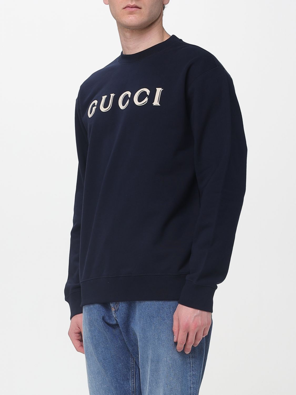 Gucci Gucci Sweatshirt Men Navy Size US S / EU 44-46 / 1 - 4 Thumbnail